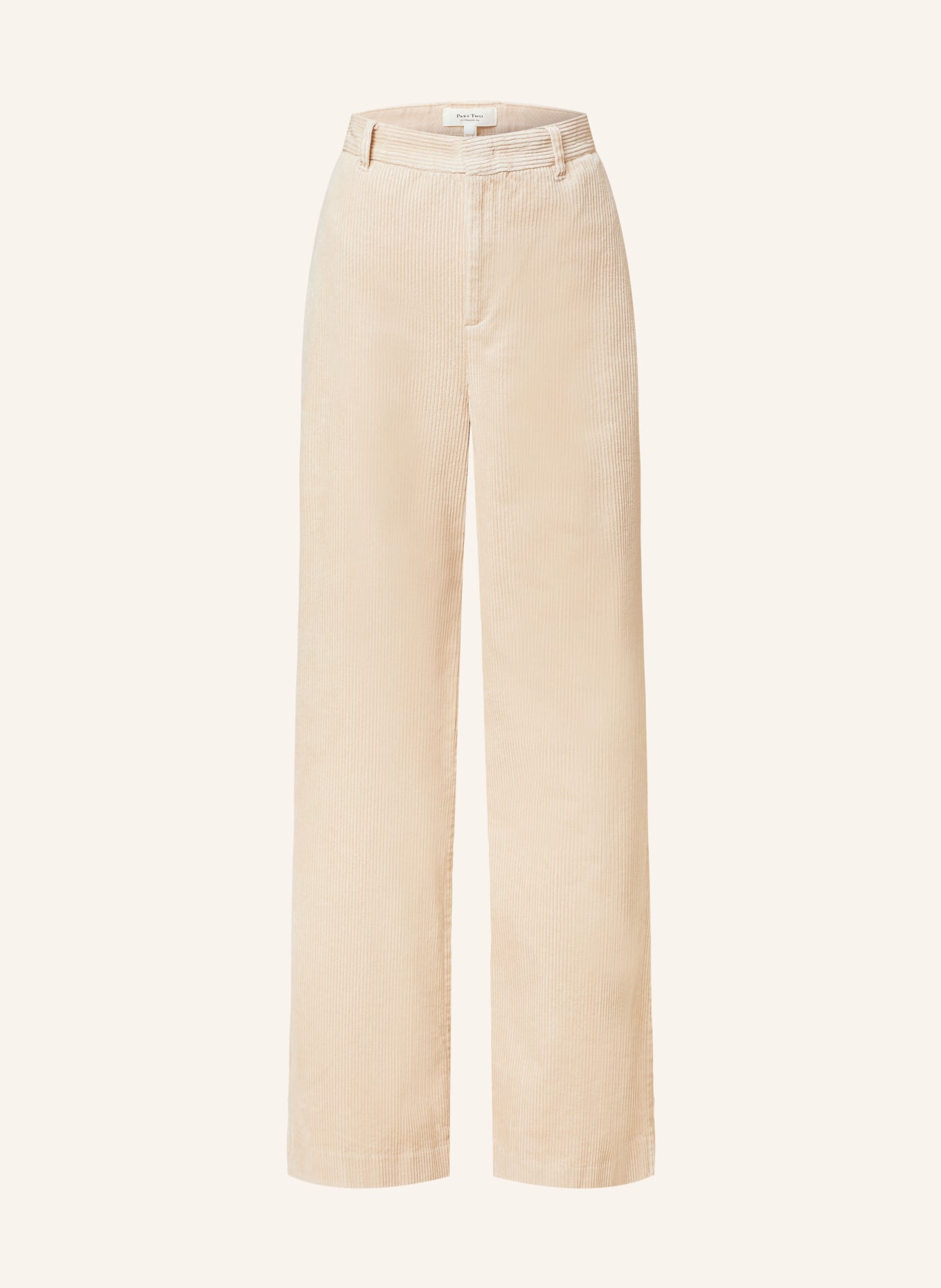 Part Two Corduroy trousers CLARISSE, Color: ECRU (Image 1)