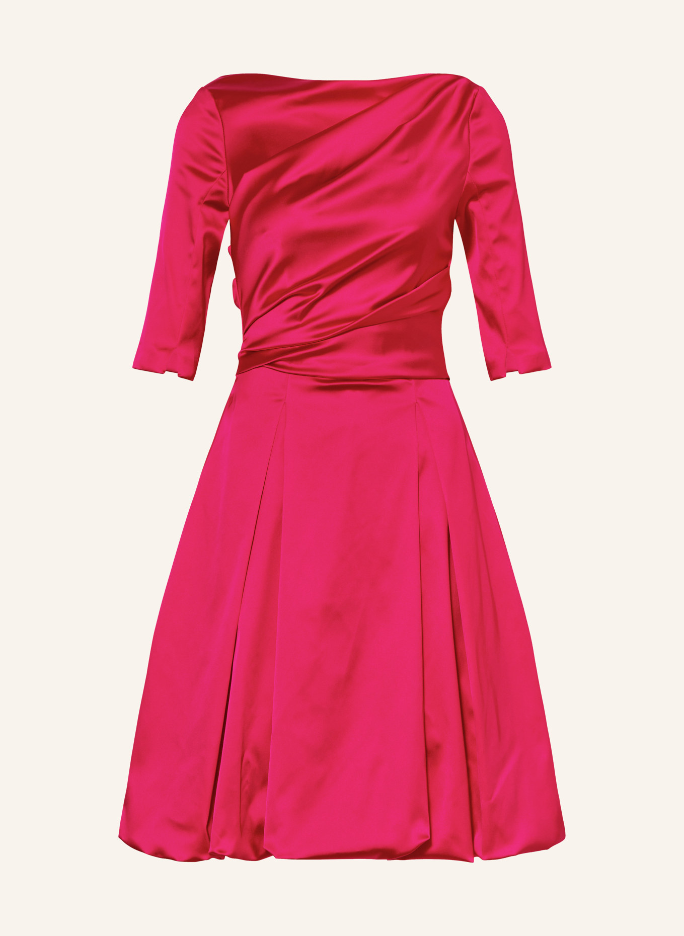 TALBOT RUNHOF Koktejlové šaty s 3/4 rukávem, Barva: RŮŽOVÁ (Obrázek 1)