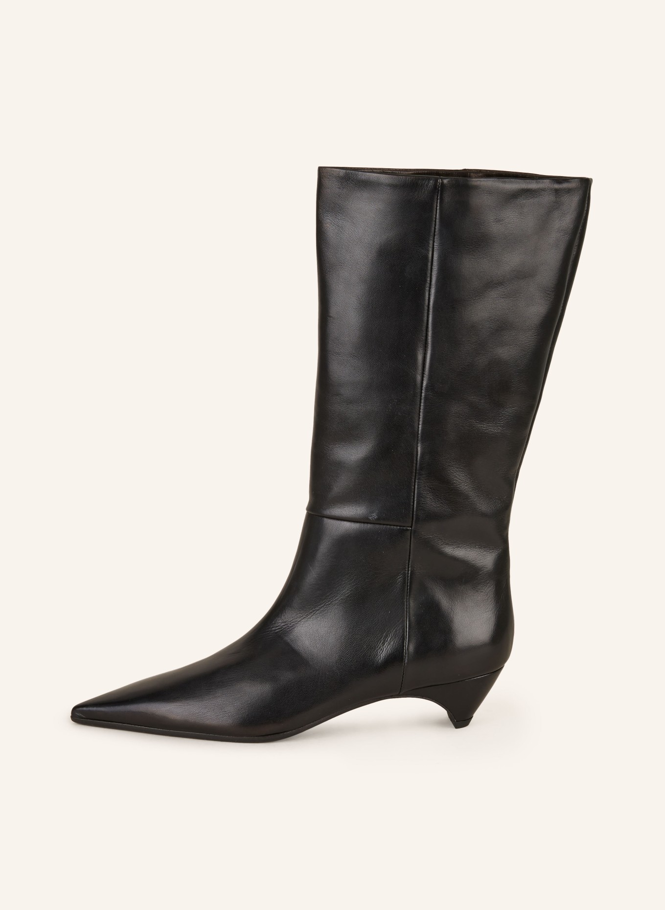 THEA MIKA Stiefel: SCHWARZ