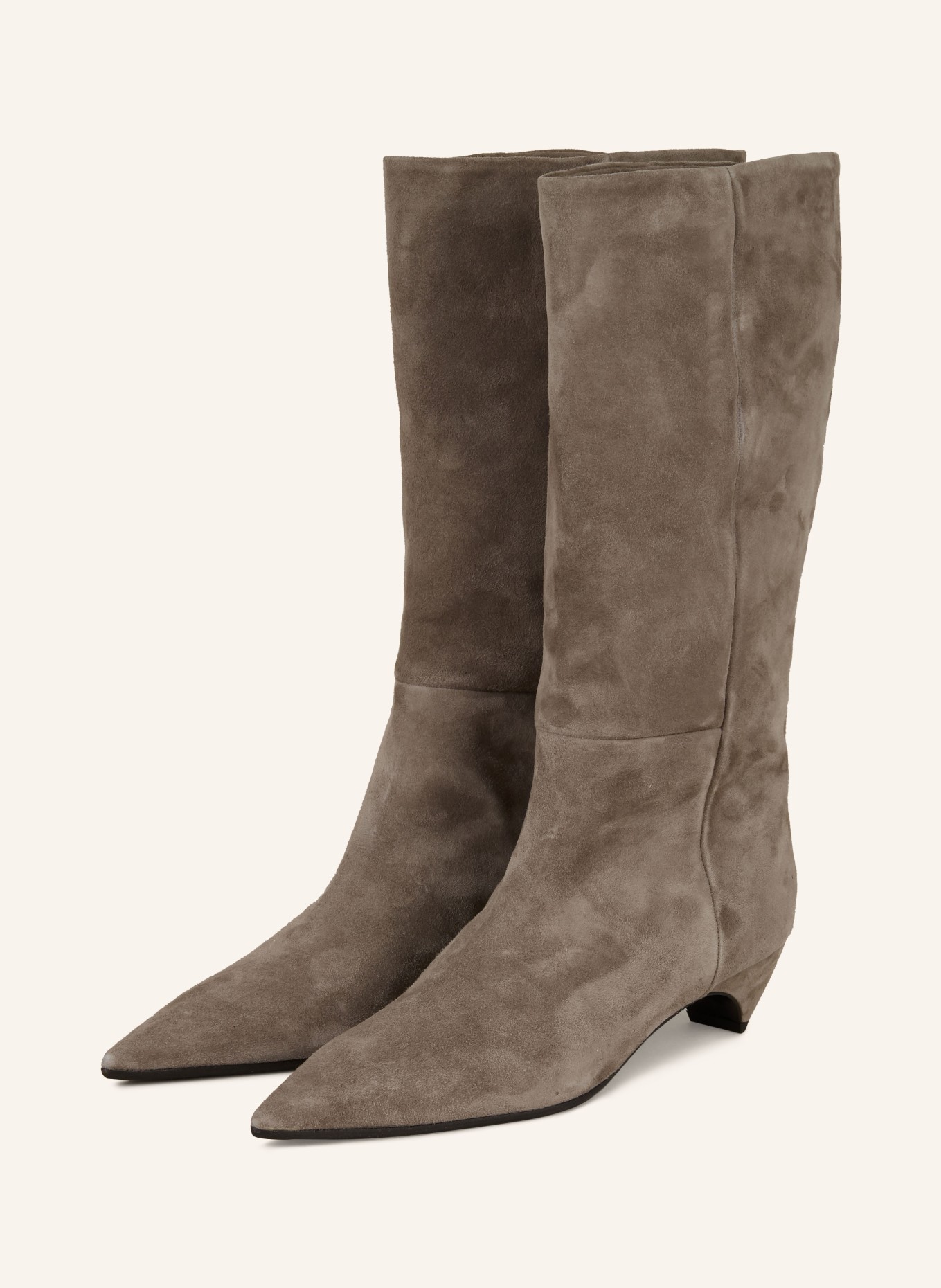 THEA MIKA Stiefel: TAUPE
