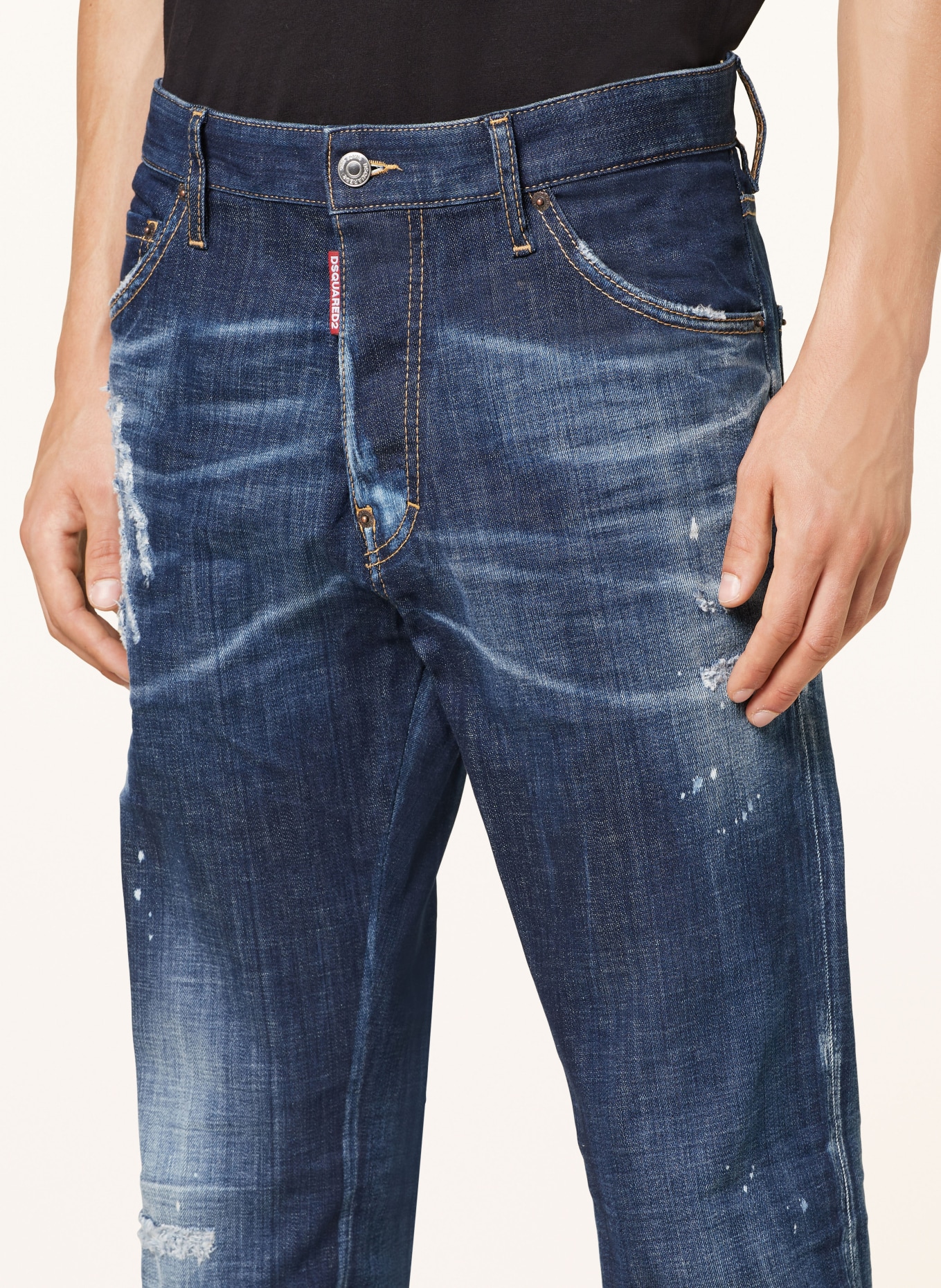 DSQUARED2 Jeans COOL GUY slim fit, Color: 470 NAVY BLUE (Image 5)