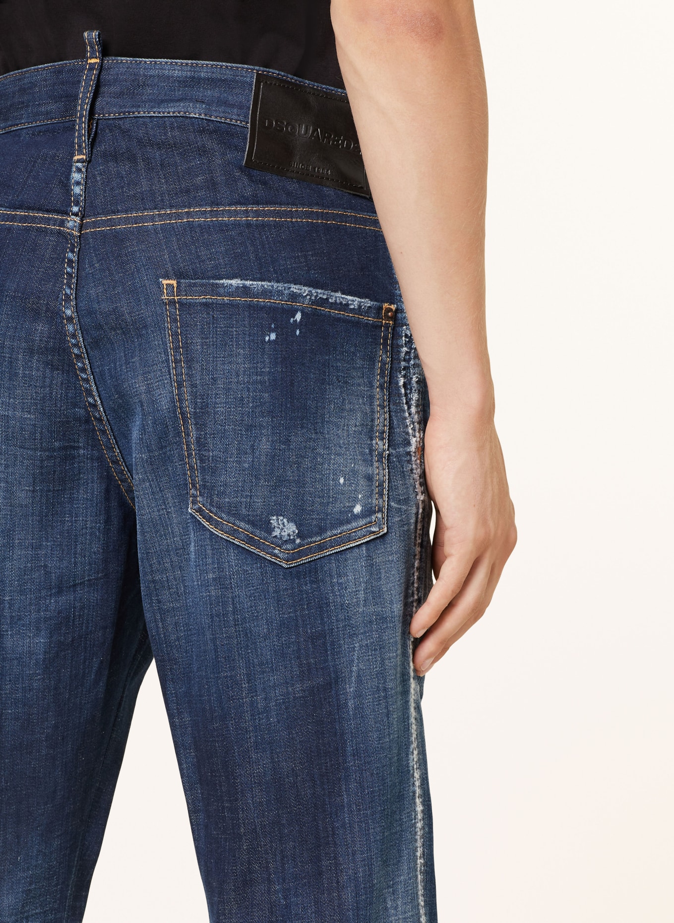 DSQUARED2 Jeans COOL GUY slim fit, Color: 470 NAVY BLUE (Image 6)