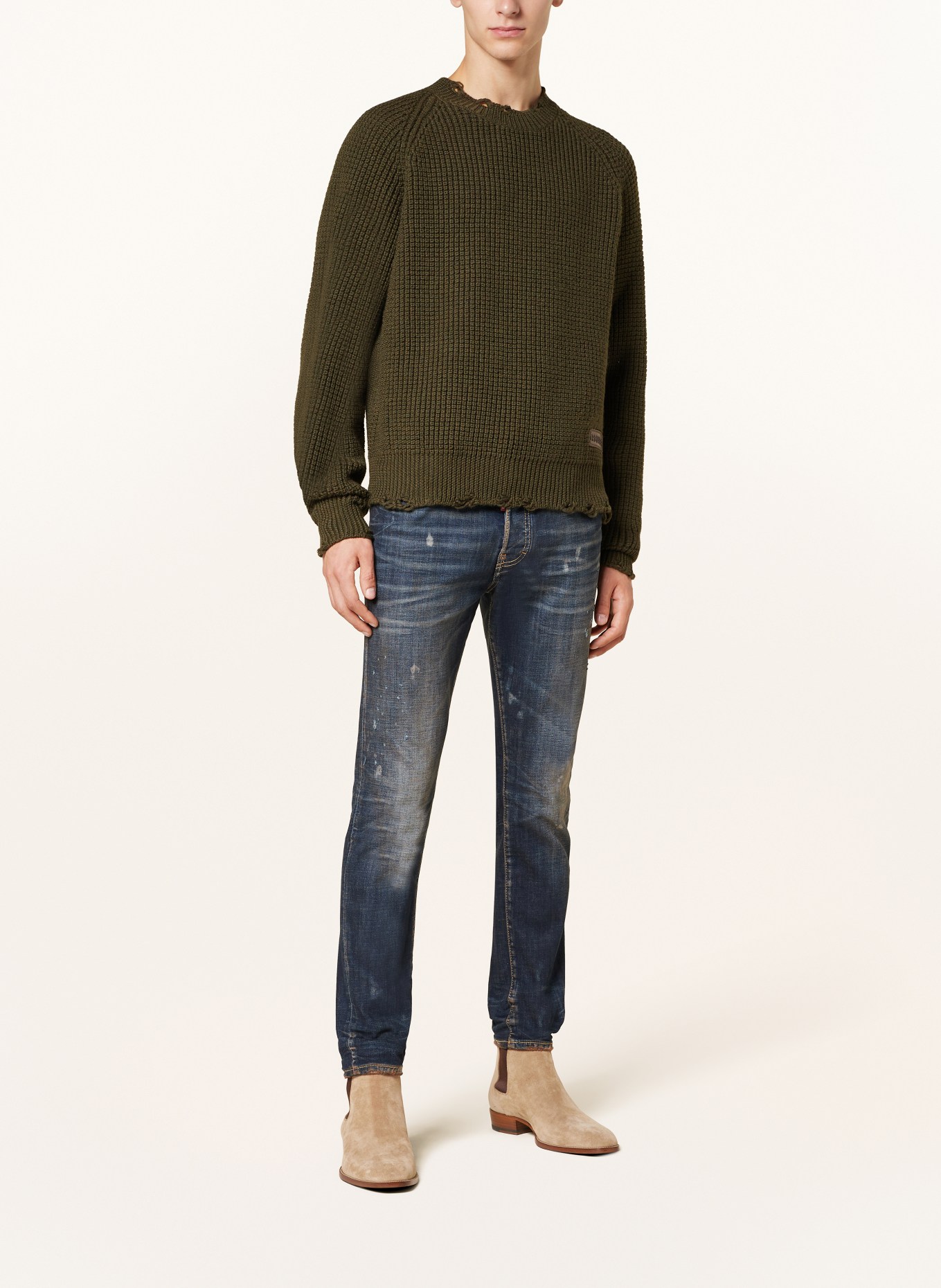 DSQUARED2 Sweater: DARK GREEN