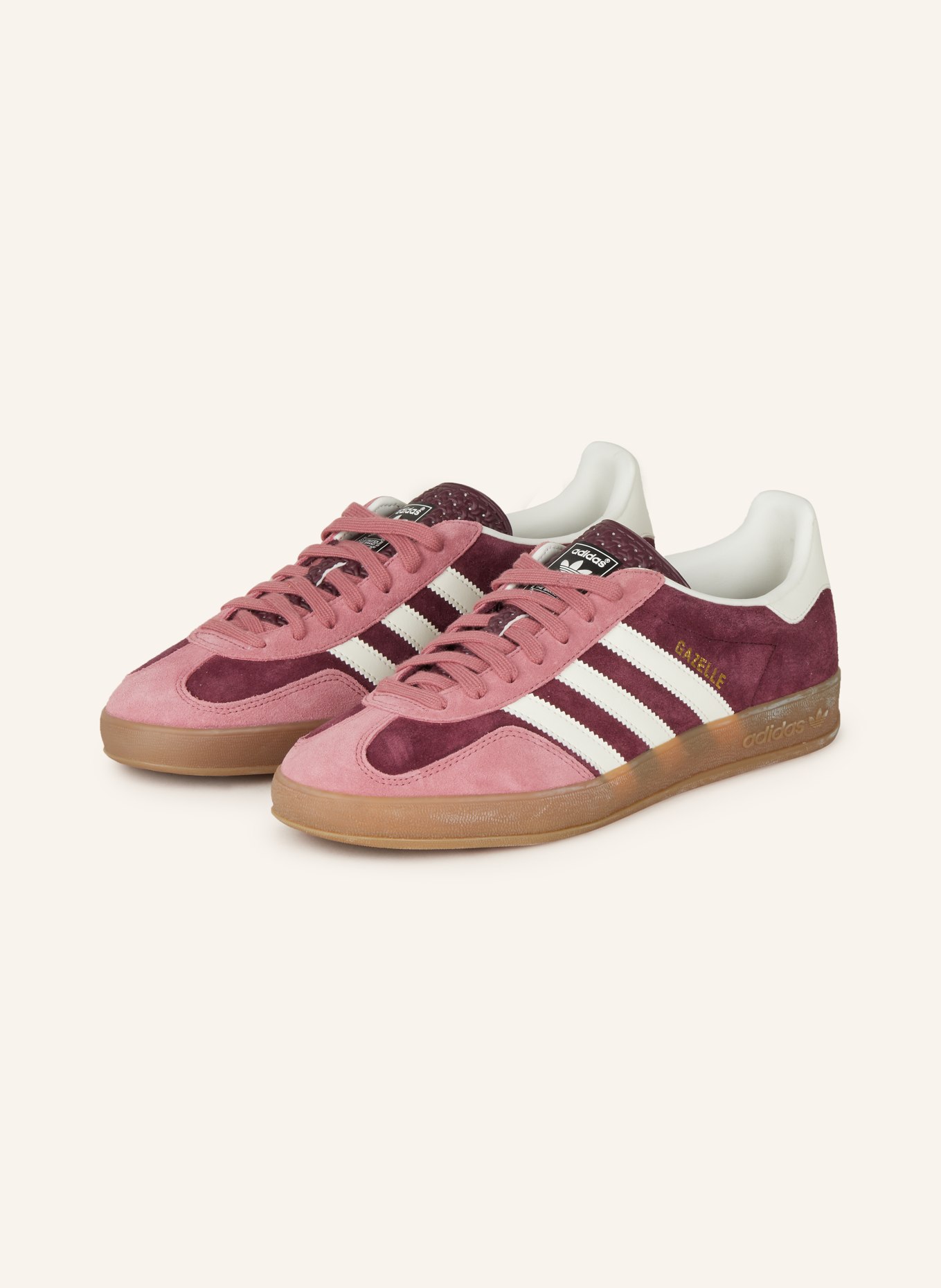 Adidas gazelle dunkelrot sales