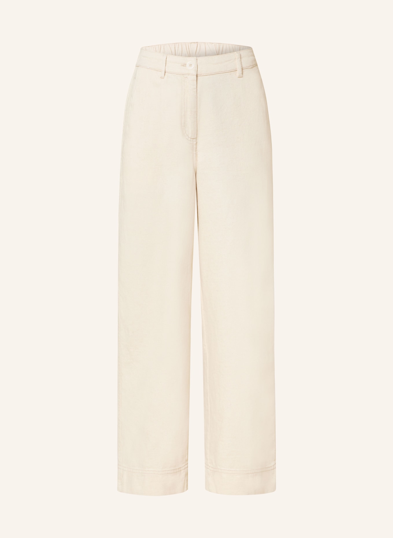 American Vintage Hose UYABOW, Farbe: ECRU (Bild 1)