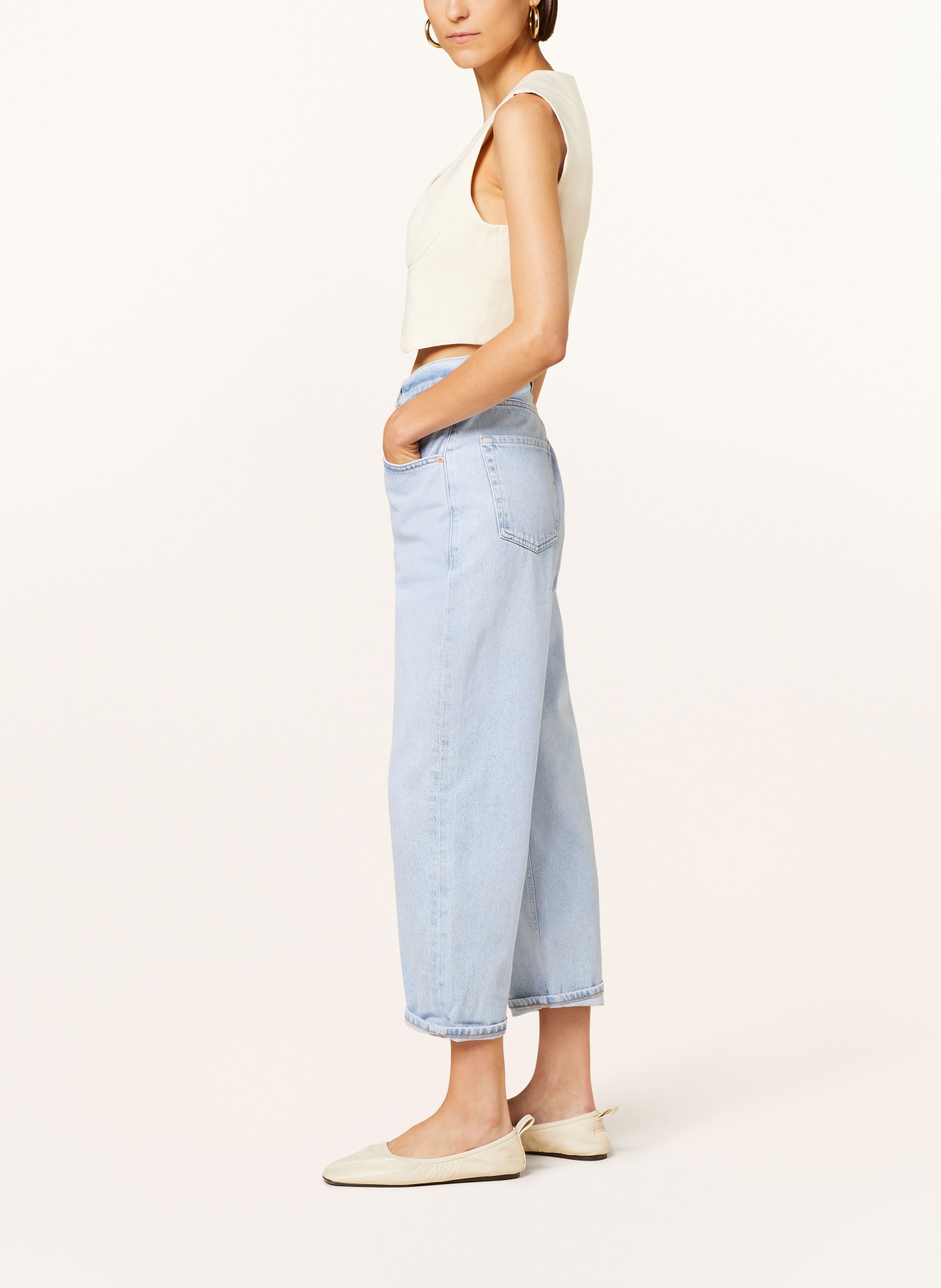 CITIZENS of HUMANITY Mom Jeans DAHLIA, Color: FREQUENCY  INDIGO ACID WASH (Image 4)