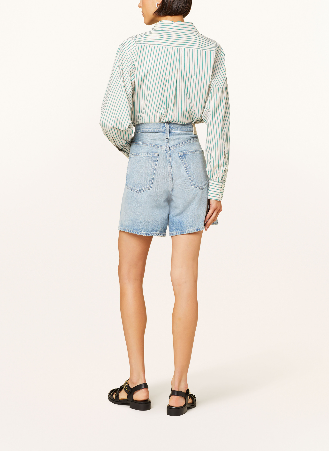 CITIZENS of HUMANITY Denim shorts BRYNN, Color: LIGHT BLUE (Image 3)