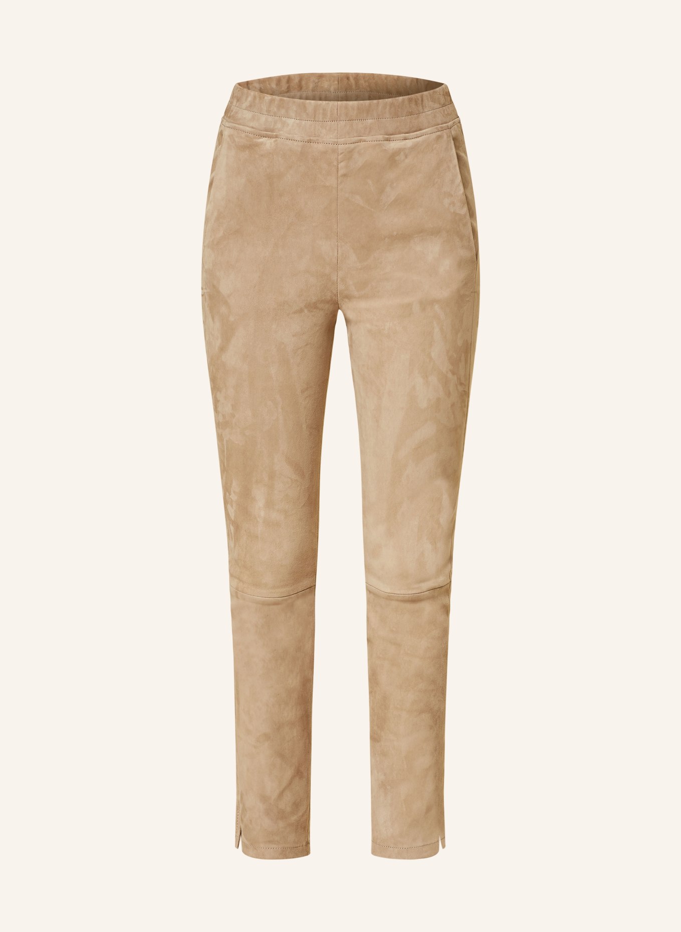 lilienfels Leather trousers, Color: TAUPE (Image 1)