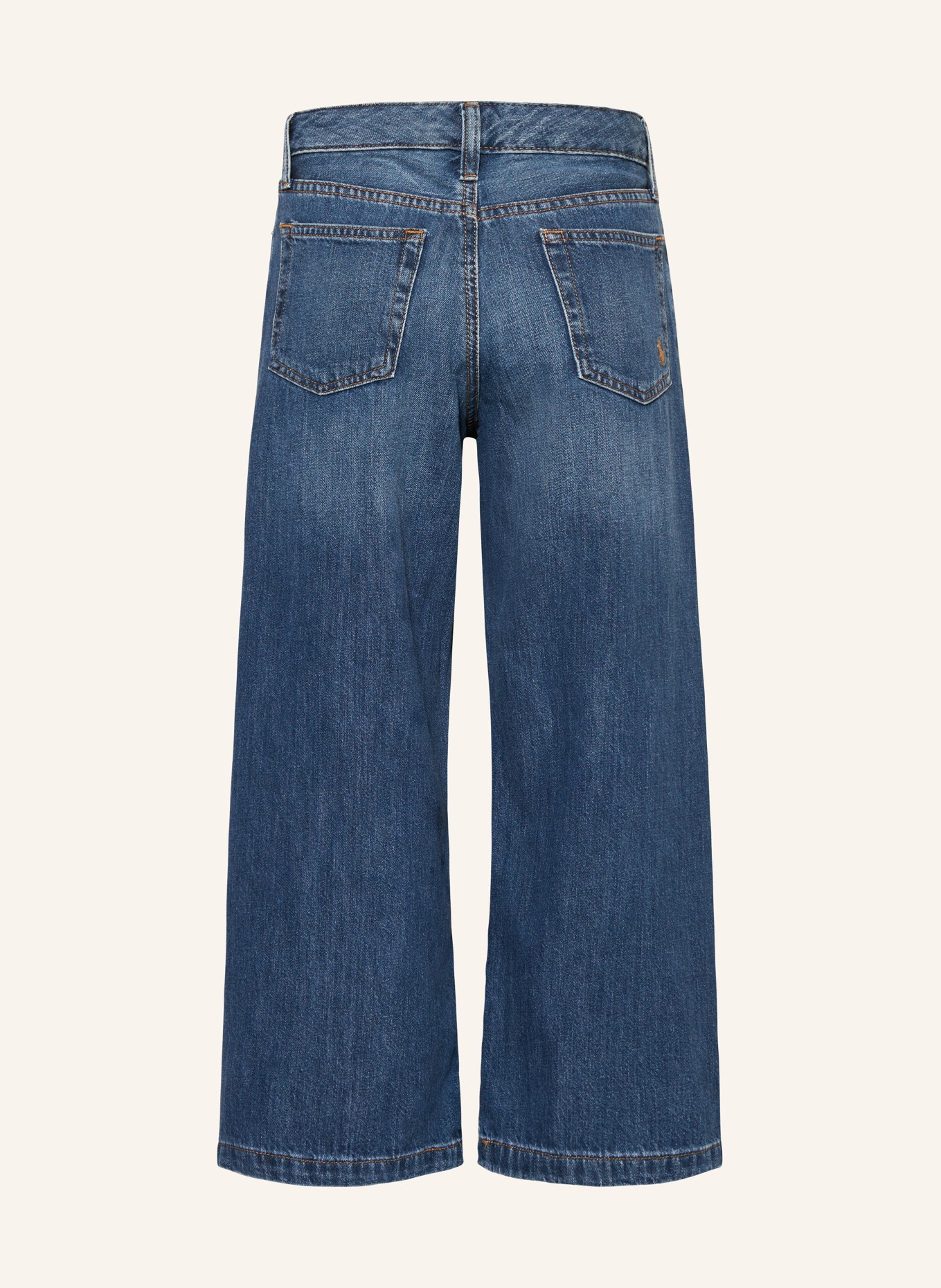POLO RALPH LAUREN Straight Jeans Wide Leg Fit: 001 TAMERA WASH