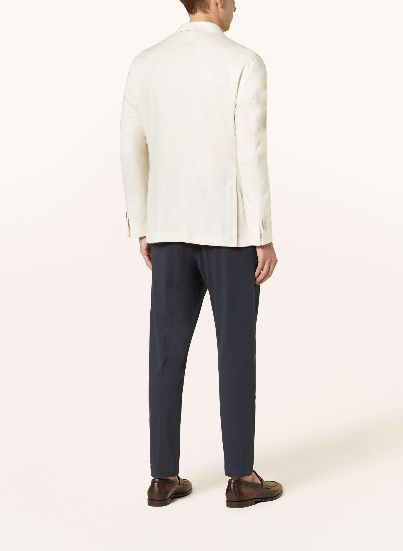 windsor. Cashmere tailored jacket SALINO-J slim fit: CREAM