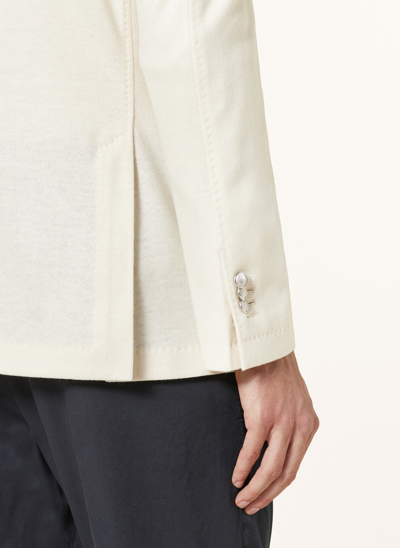 windsor. Cashmere tailored jacket SALINO-J slim fit: CREAM