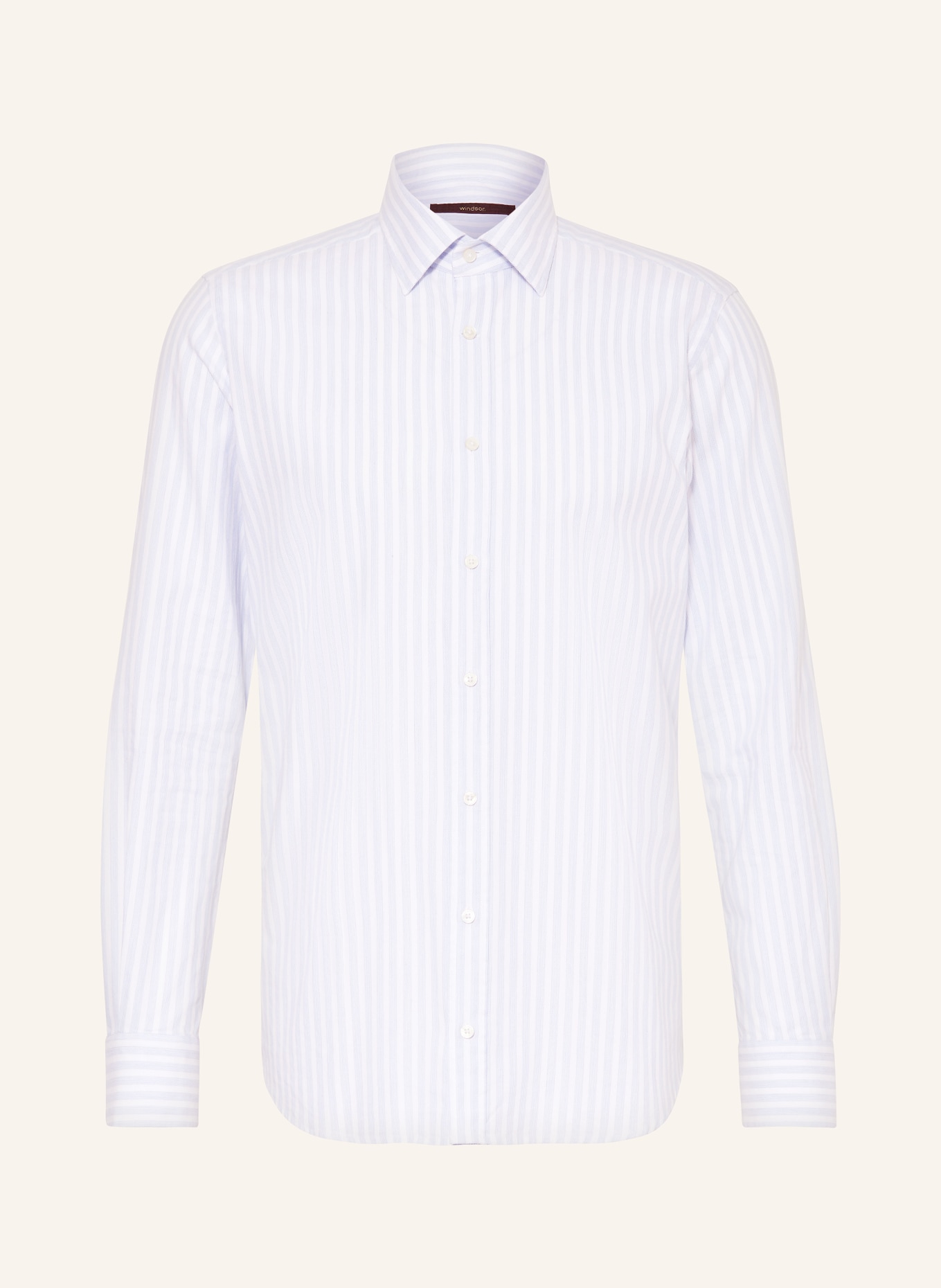windsor. Hemd Extra Slim Fit: HELLBLAU/ WEISS