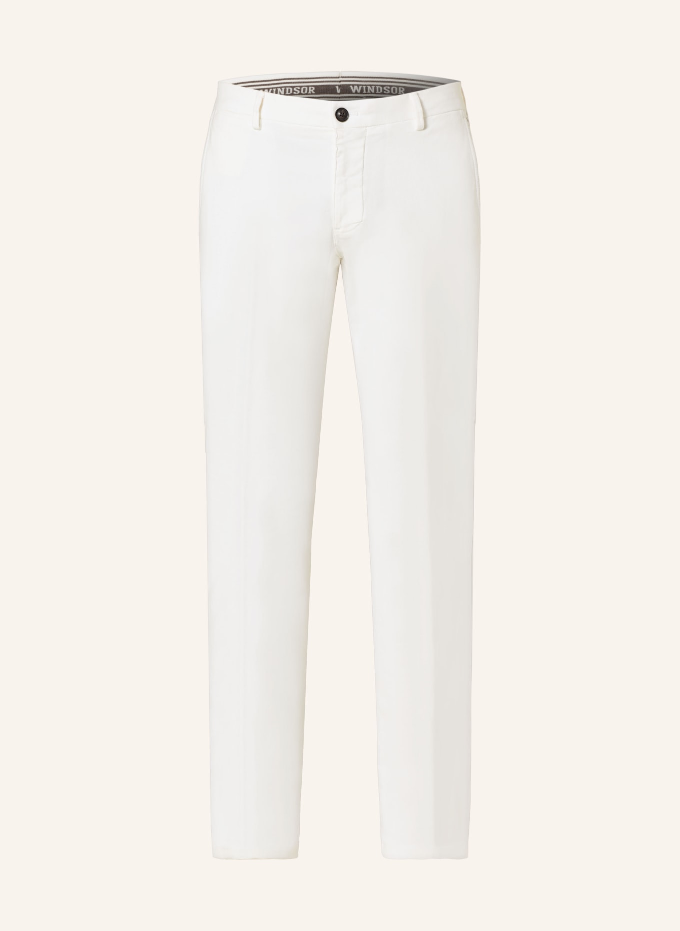 windsor. Trousers CINO slim fit, Color: WHITE (Image 1)