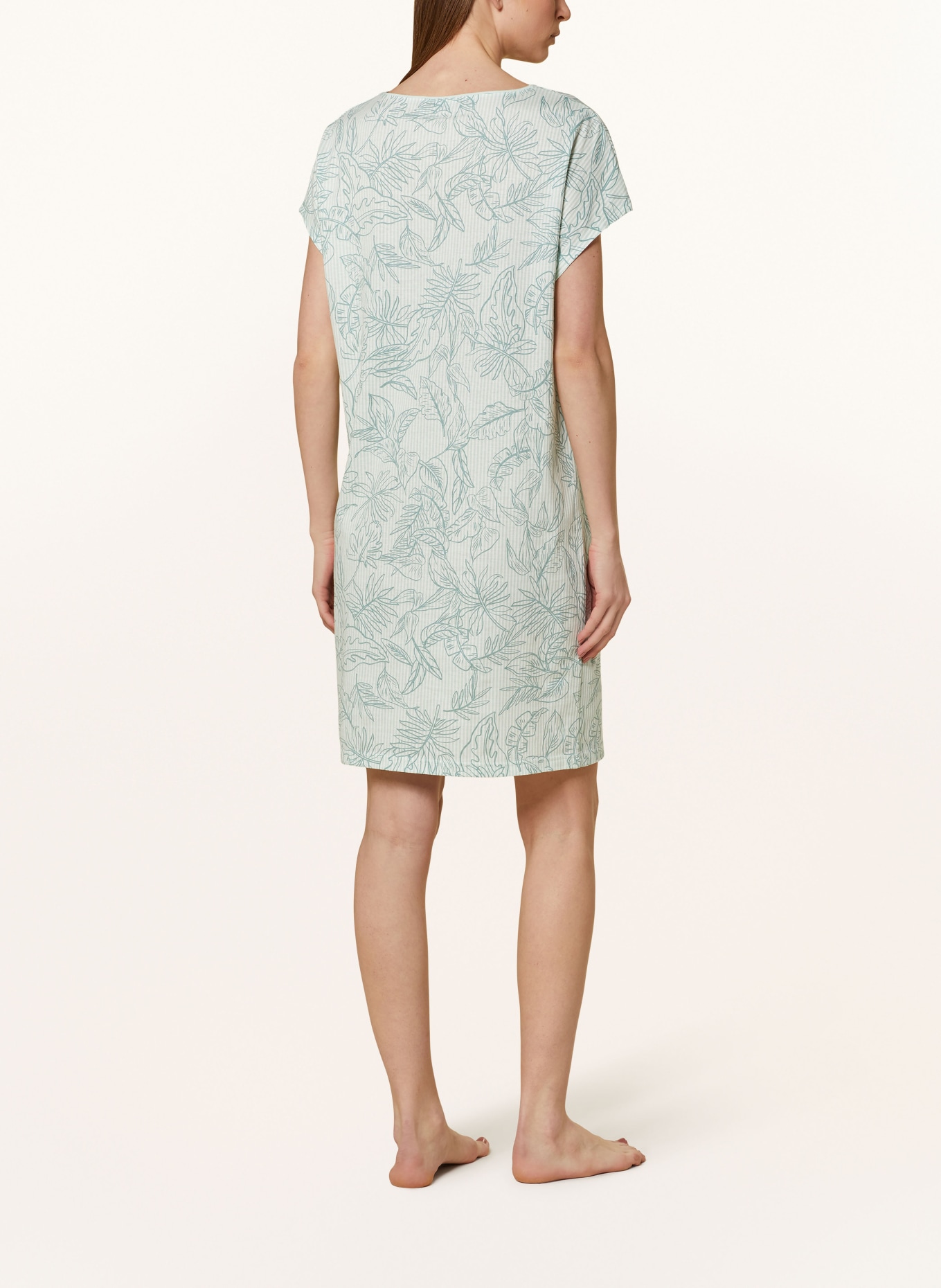 mey Nightgown series LENICE, Color: MINT/ DARK GREEN (Image 3)