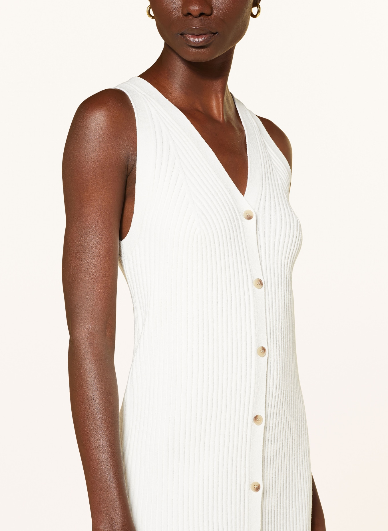 COS Knit dress, Color: WHITE (Image 4)
