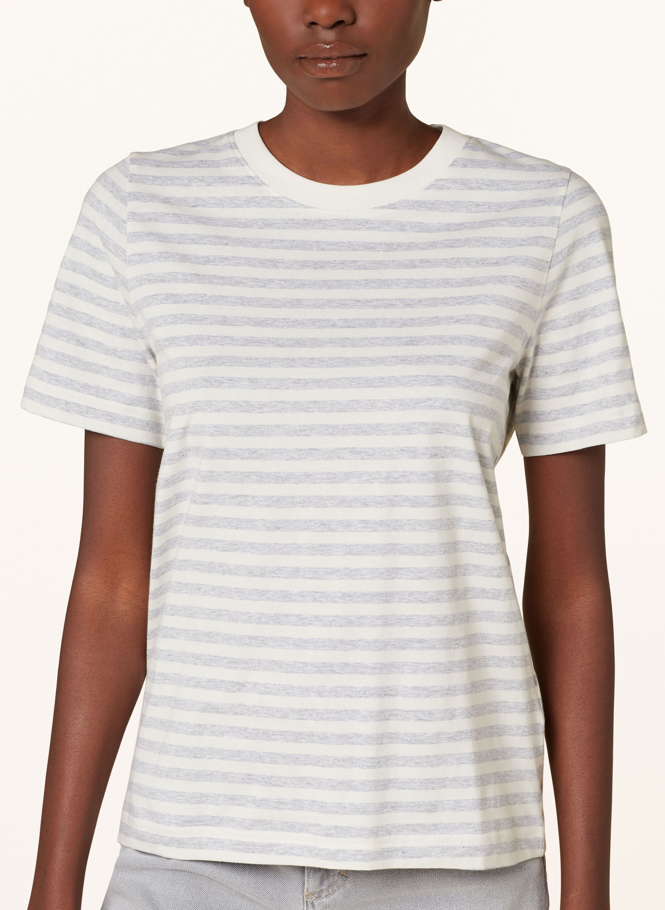 COS T-Shirt, Farbe: GRAU/ ECRU (Bild 4)