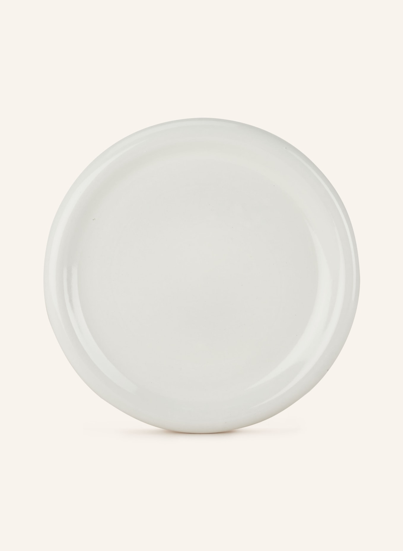 HAY Set of 2 dinner plates BARRO, Color: WHITE (Image 2)