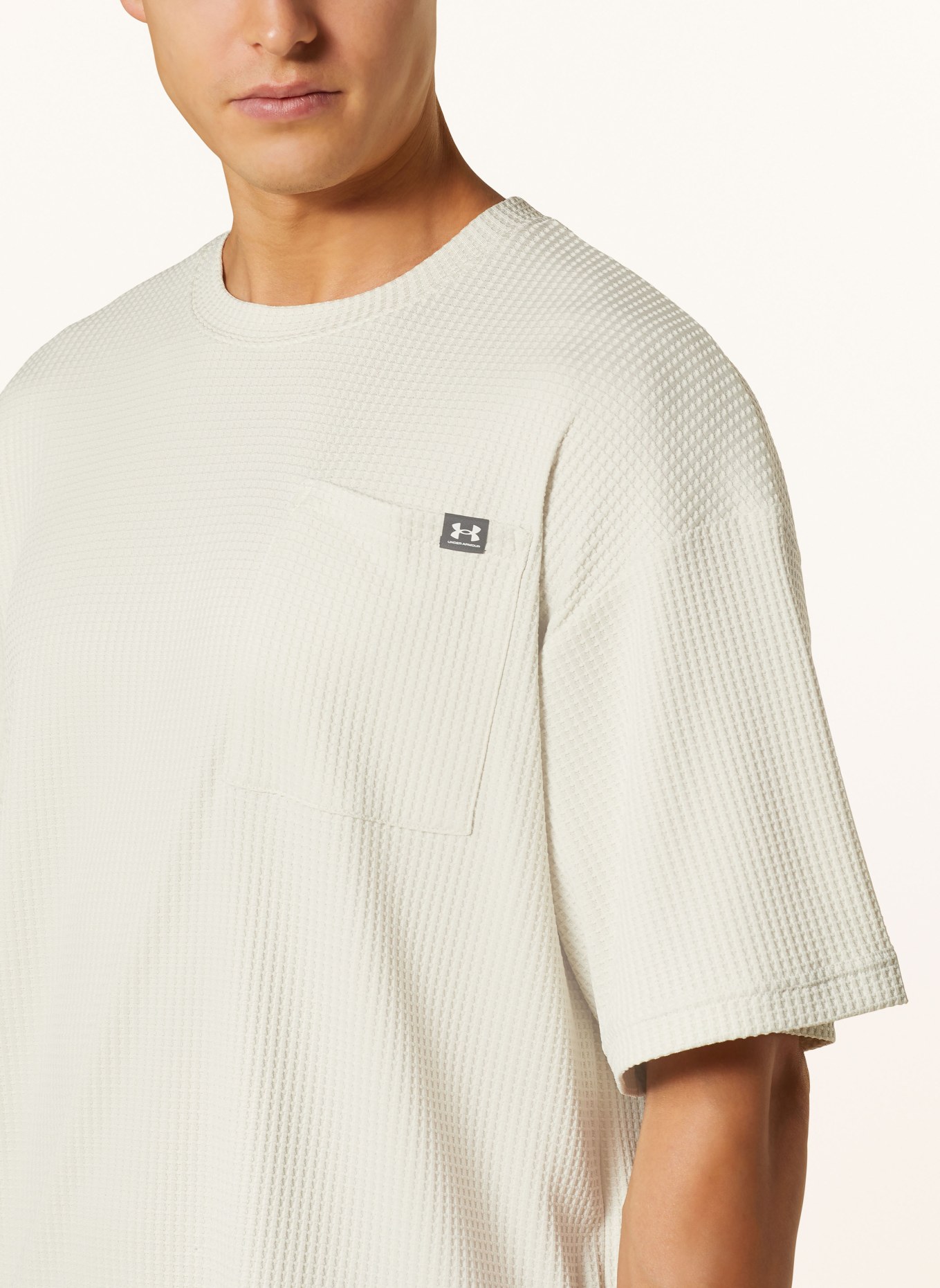 UNDER ARMOUR Oversized-Shirt RIVAL, Farbe: MINT (Bild 4)