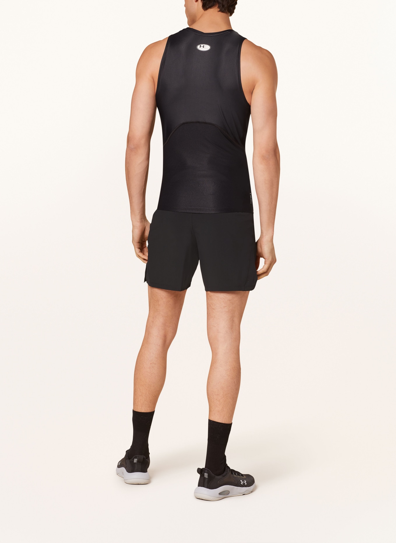 UNDER ARMOUR Running shirt ISO-CHILL, Color: BLACK (Image 3)