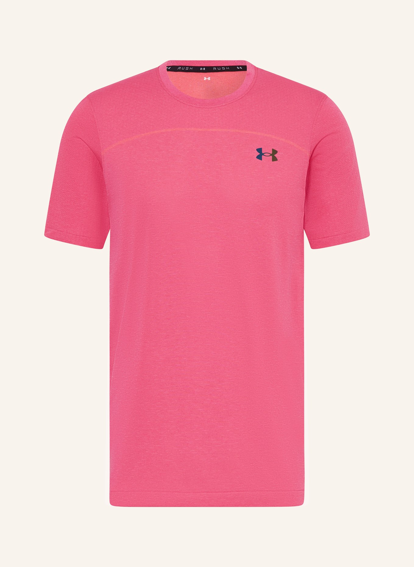 UNDER ARMOUR Koszulka do biegania VANISH ELITE SEAMLESS, Kolor: MOCNORÓŻOWY (Obrazek 1)
