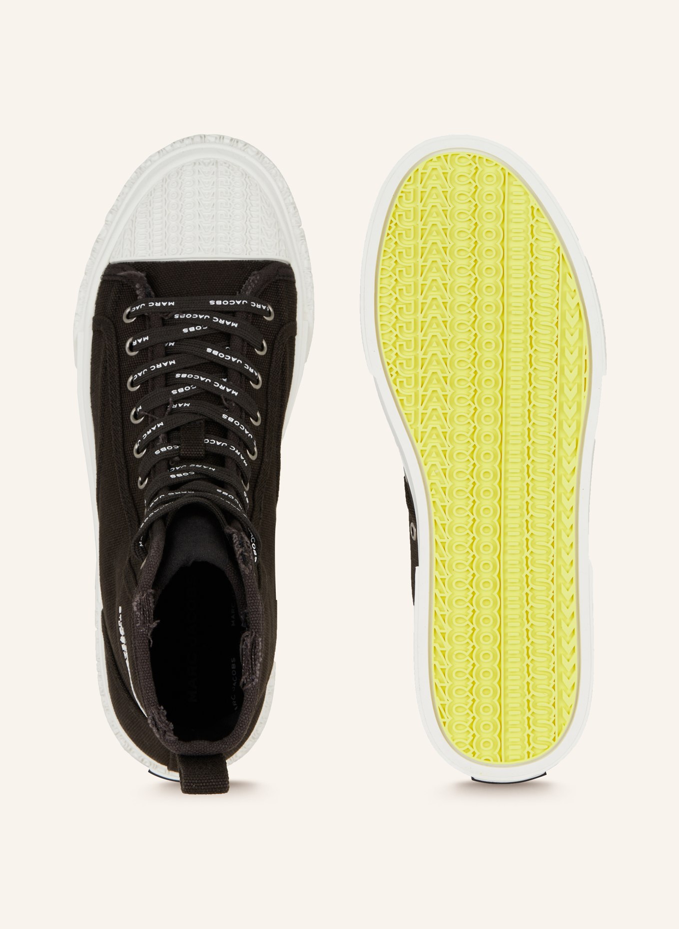 MARC JACOBS High-top sneakers THE HIGH TOP SNEAKER, Color: BLACK/ WHITE (Image 5)