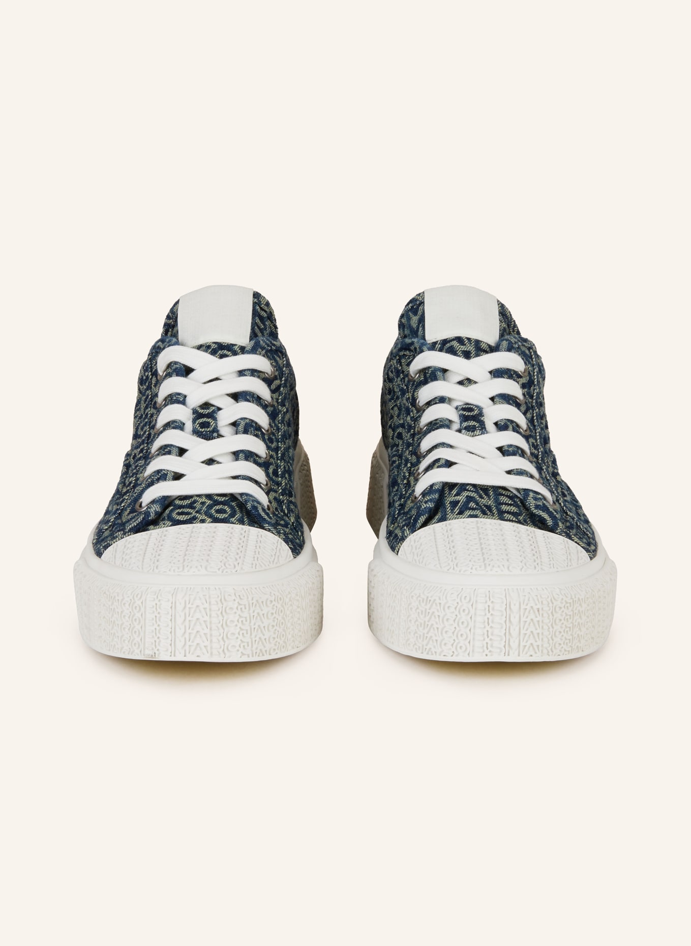MARC JACOBS Sneakers THE SNEAKER, Color: DARK BLUE/ LIGHT GREEN (Image 3)