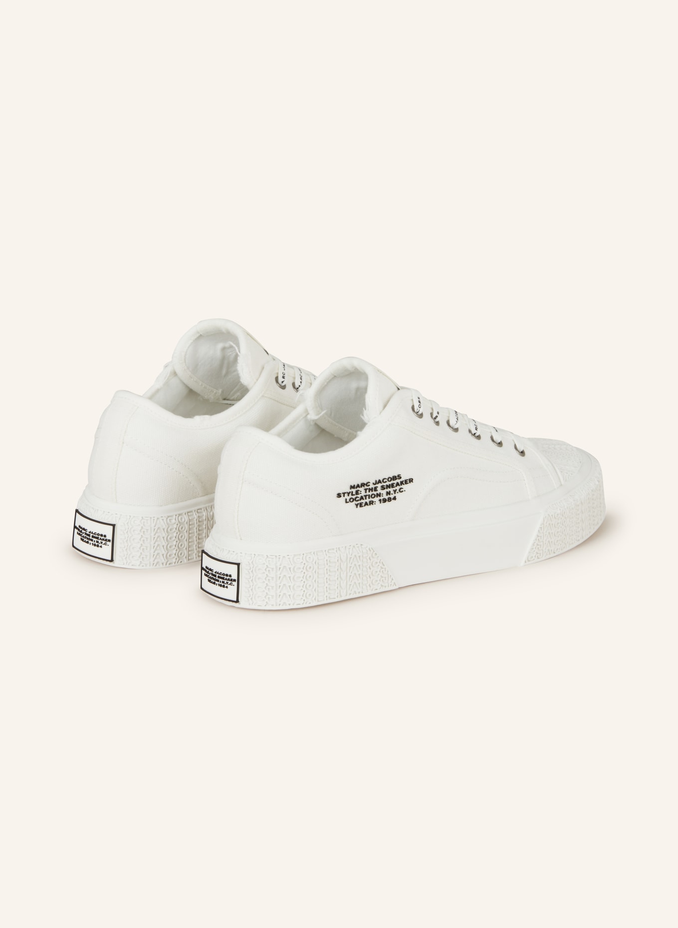 MARC JACOBS Sneakers THE SNEAKER, Color: WHITE (Image 2)