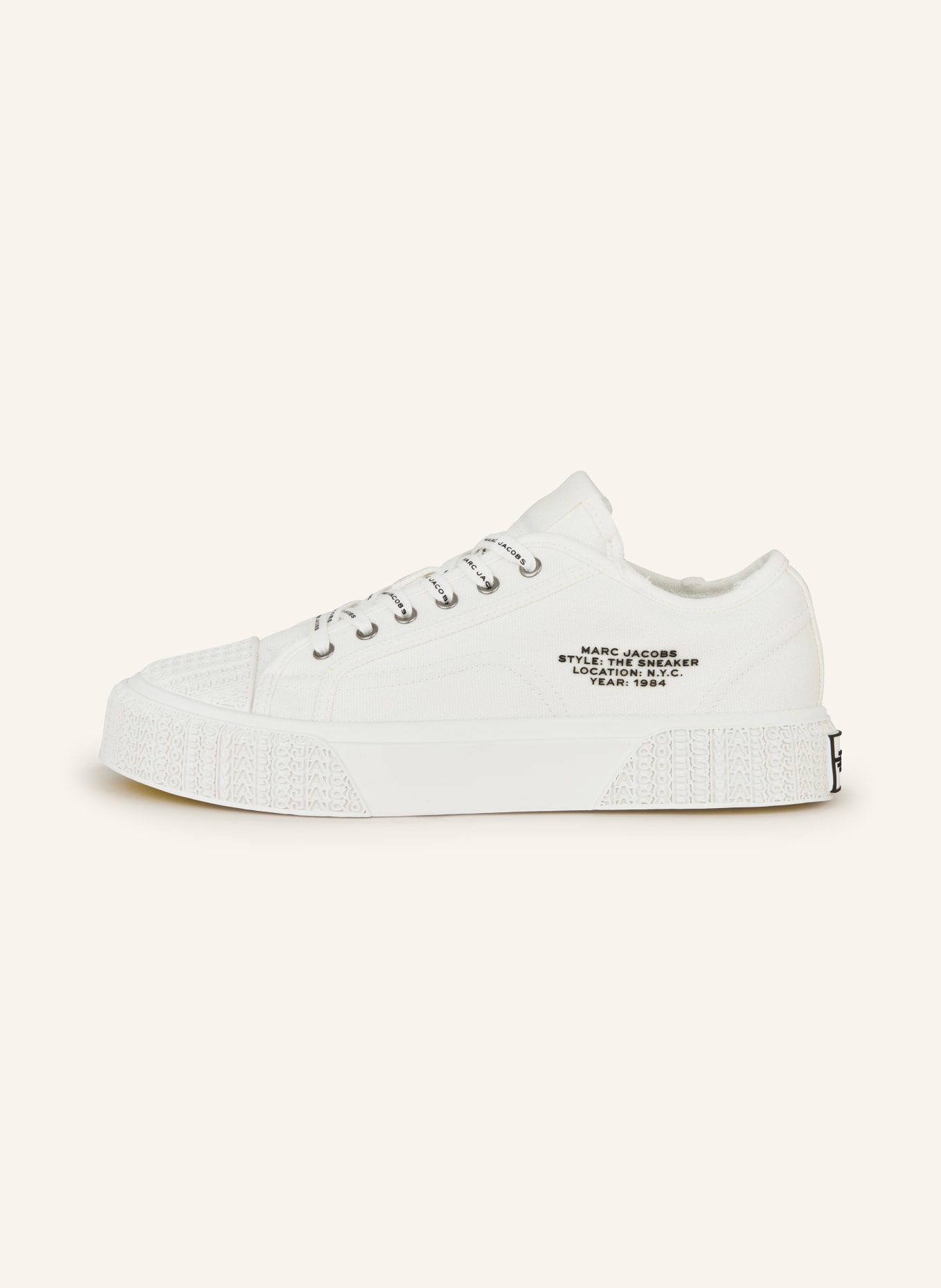 MARC JACOBS Sneakers THE SNEAKER, Color: WHITE (Image 4)