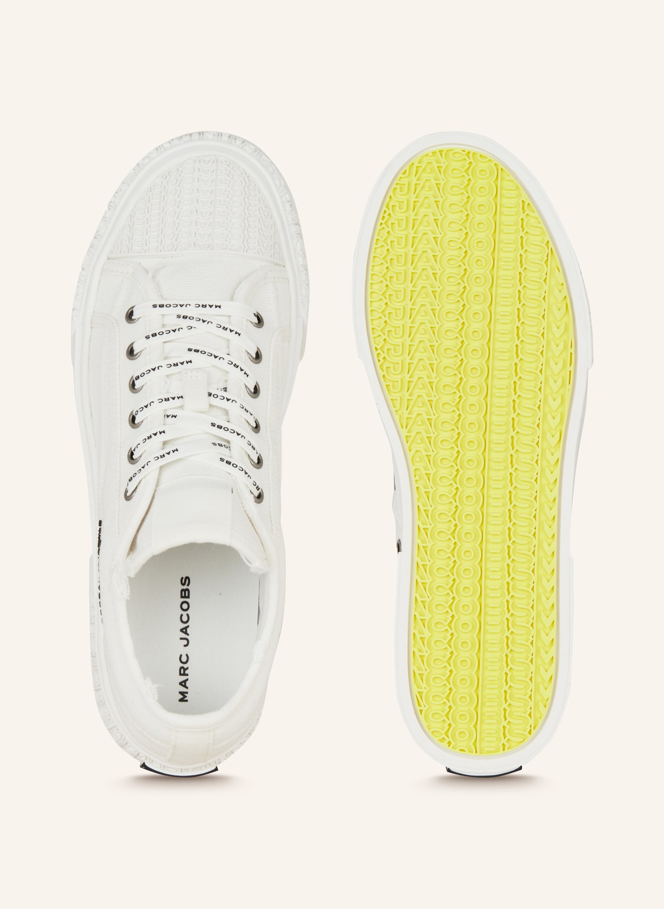 MARC JACOBS Sneakers THE SNEAKER, Color: WHITE (Image 5)