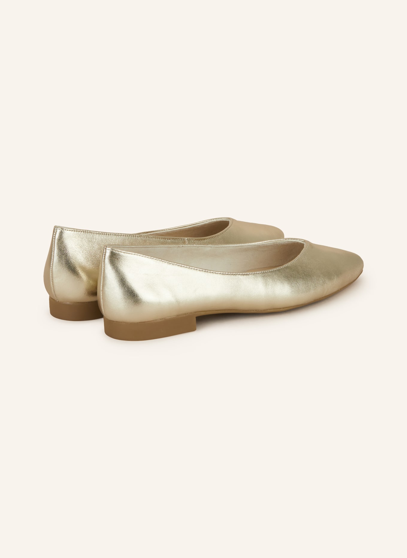 paul green Ballet flats: GOLD