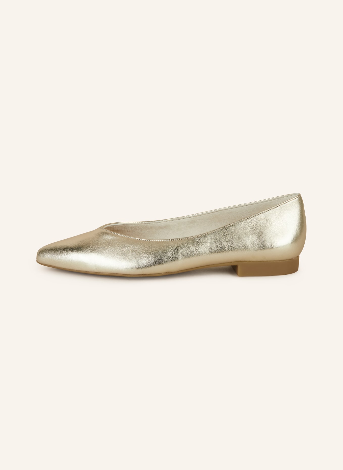 paul green Ballet flats: GOLD