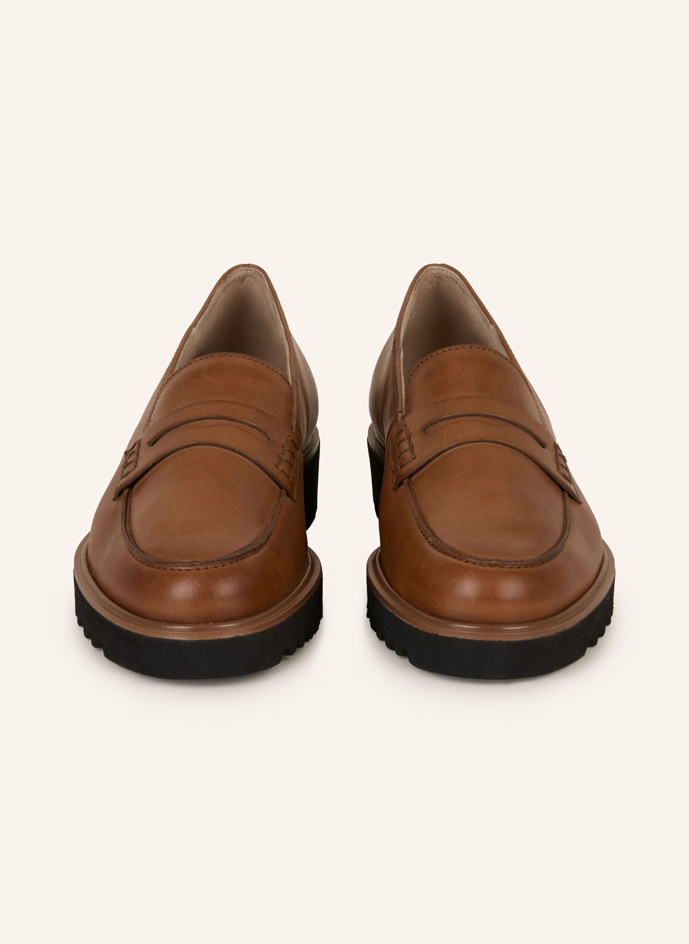 paul green Penny loafers, Color: BROWN (Image 3)