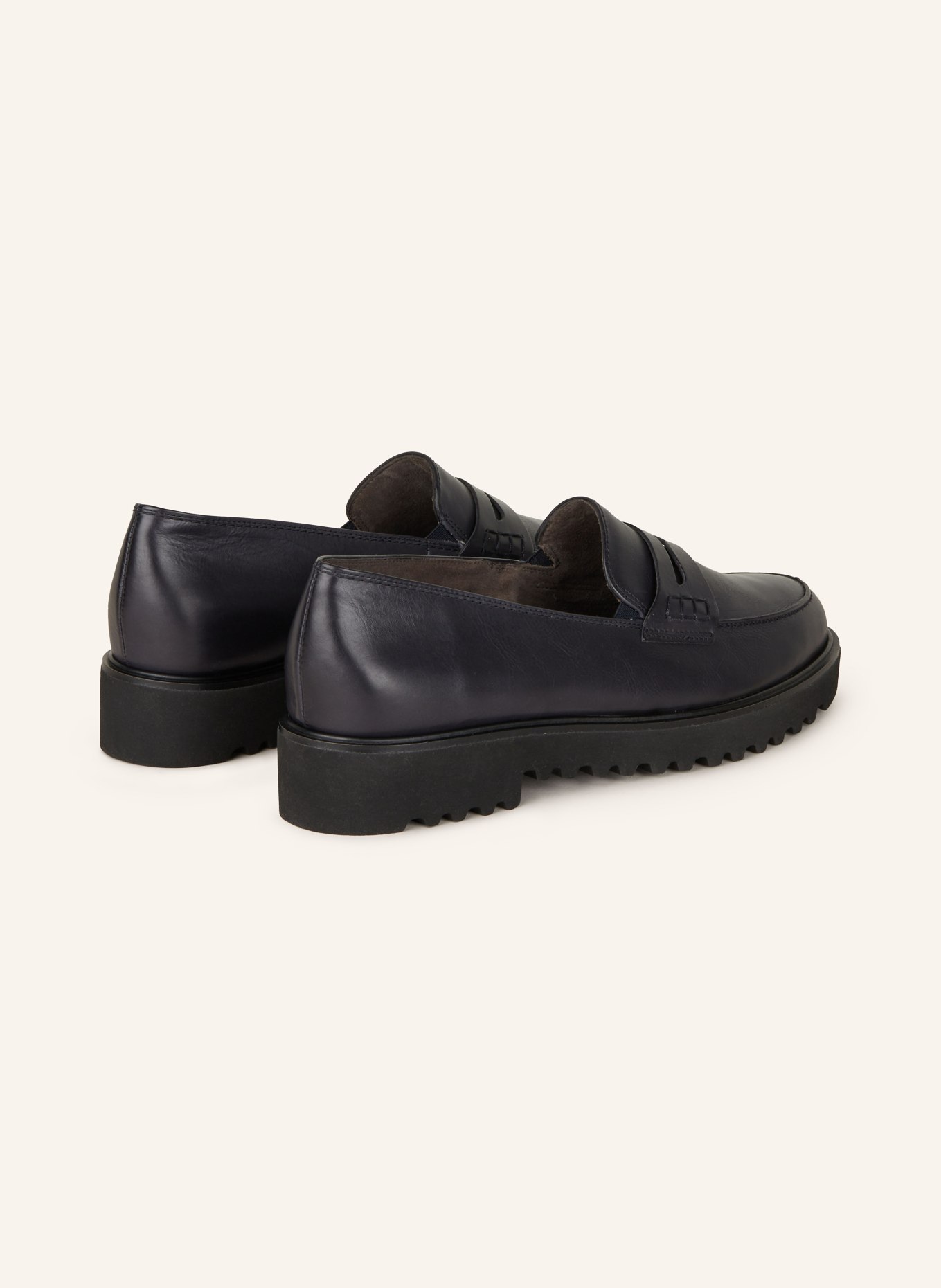paul green Penny loafers, Color: DARK BLUE (Image 2)