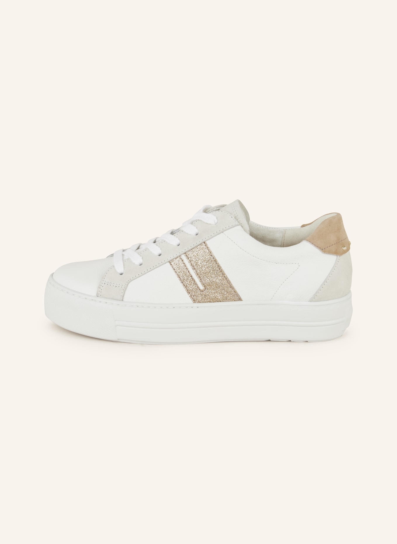 paul green Sneakers with rivets, Color: WHITE (Image 4)