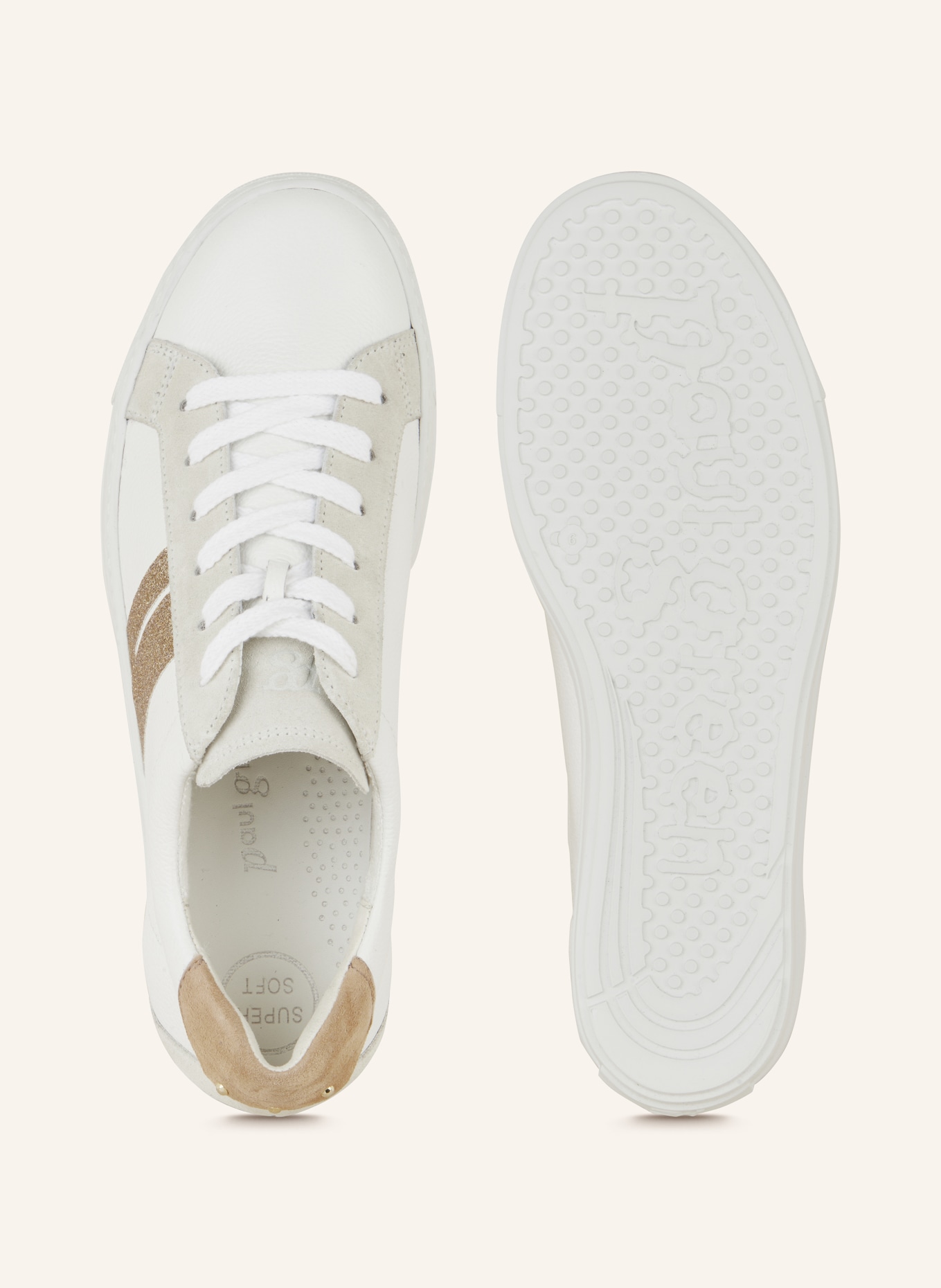paul green Sneakers with rivets, Color: WHITE (Image 5)