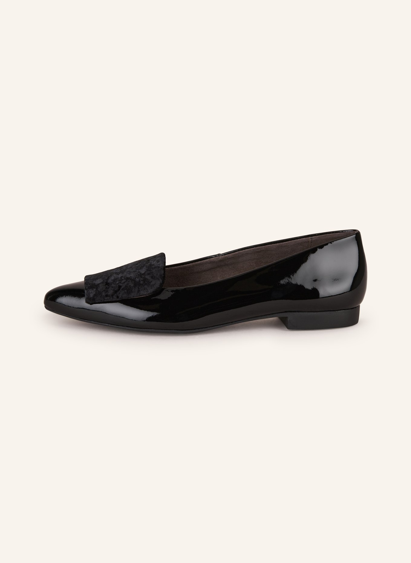 paul green Lackballerinas, Farbe: SCHWARZ (Bild 4)