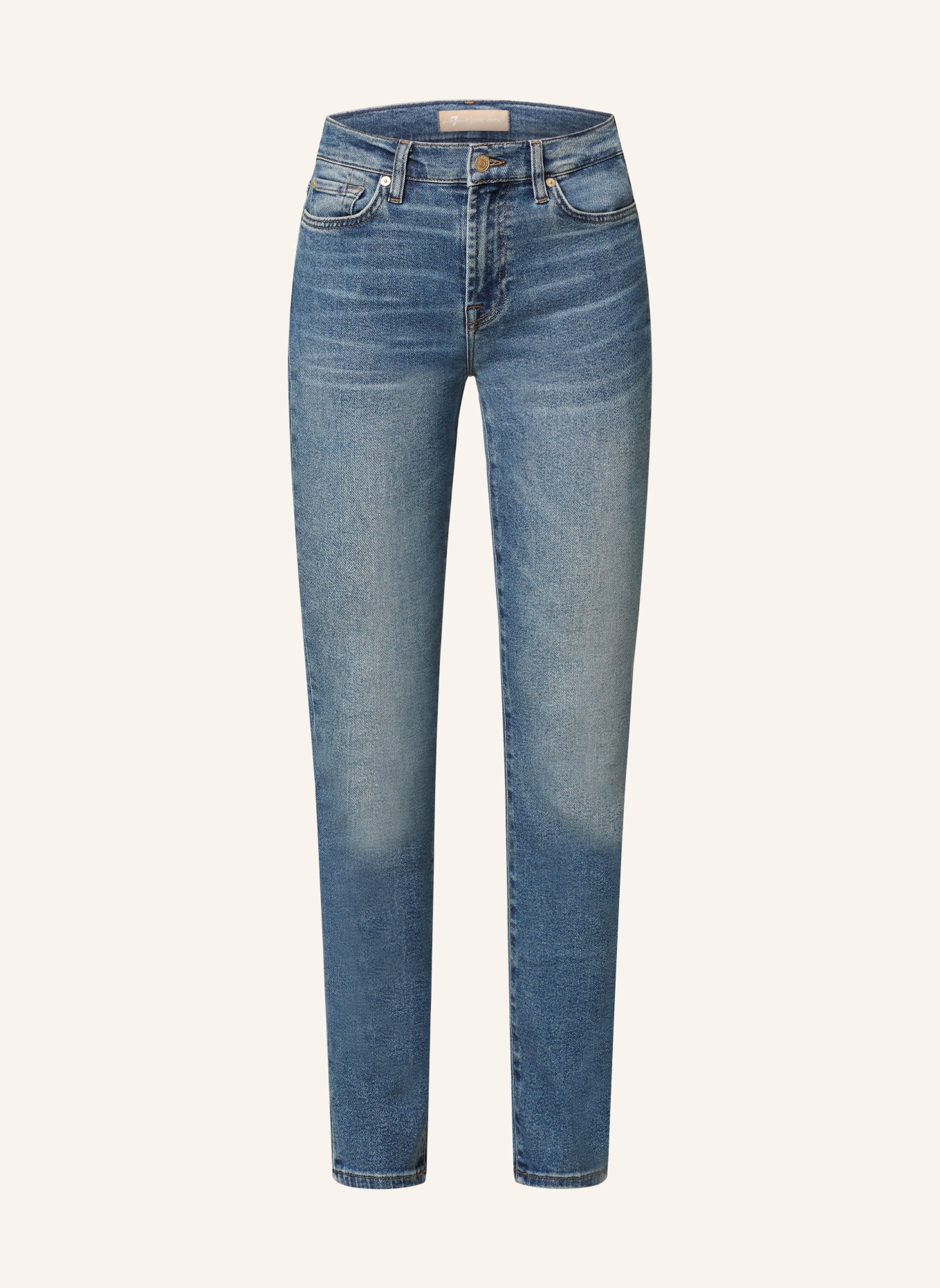 7 for all mankind Jeans ROXANNE, Farbe: MID BLUE (Bild 1)