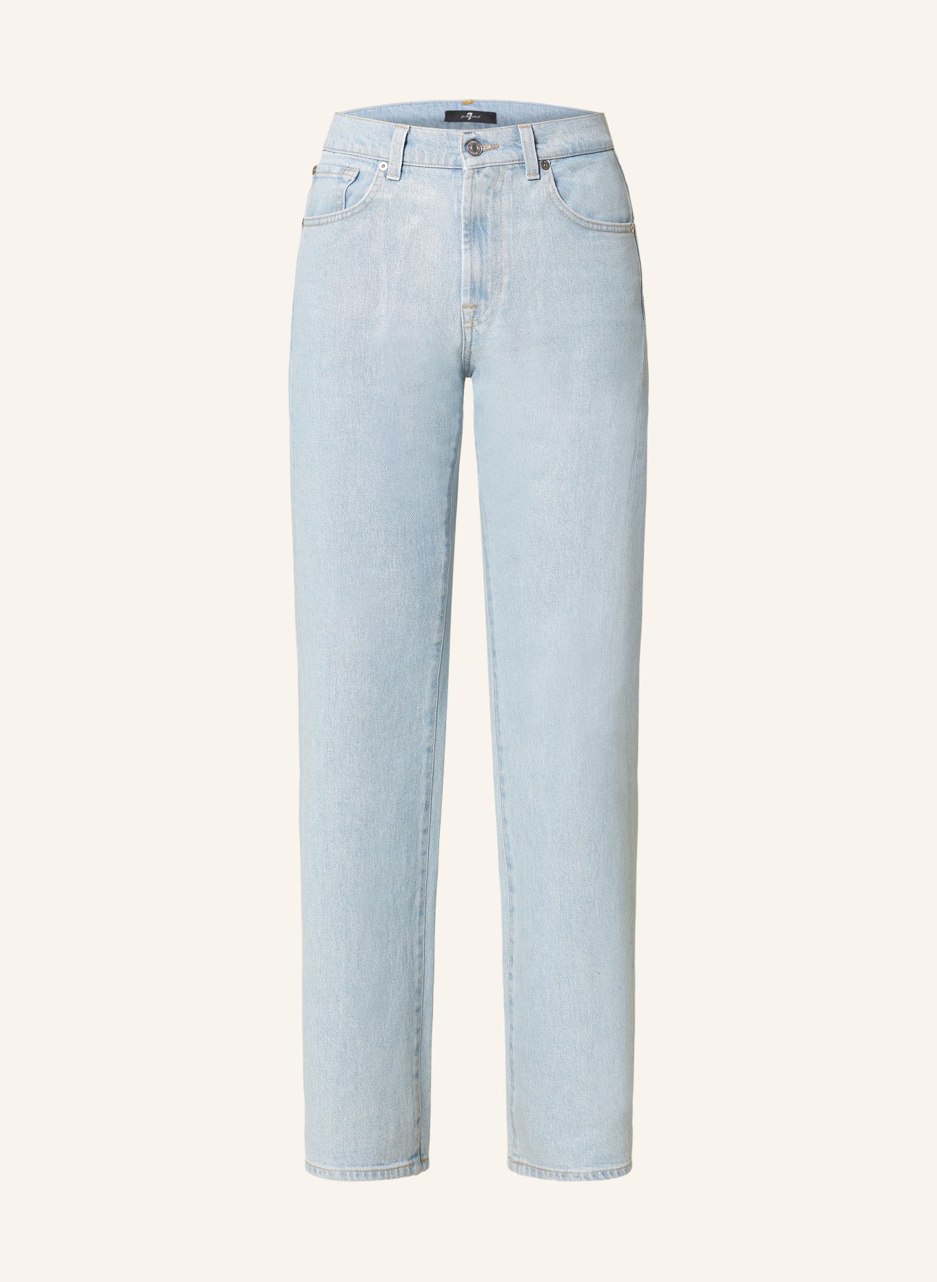 7 for all mankind Straight Jeans, Farbe: LIGHT BLUE (Bild 1)