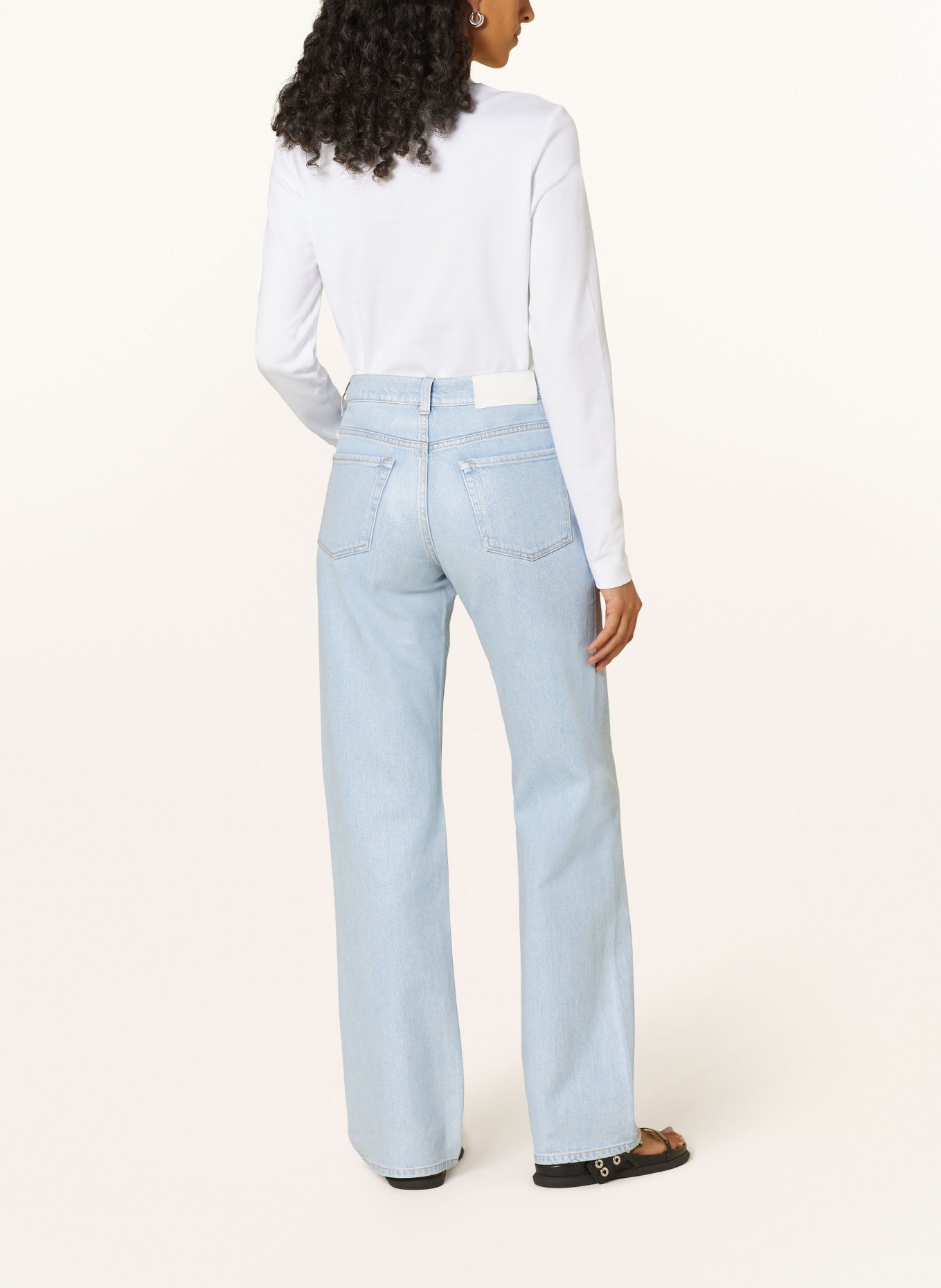 7 for all mankind Straight Jeans, Farbe: LIGHT BLUE (Bild 3)