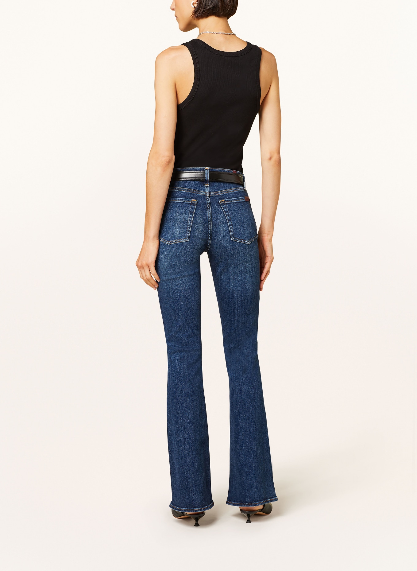 7 for all mankind Bootcut jeans ALI, Color: DARK BLUE (Image 3)