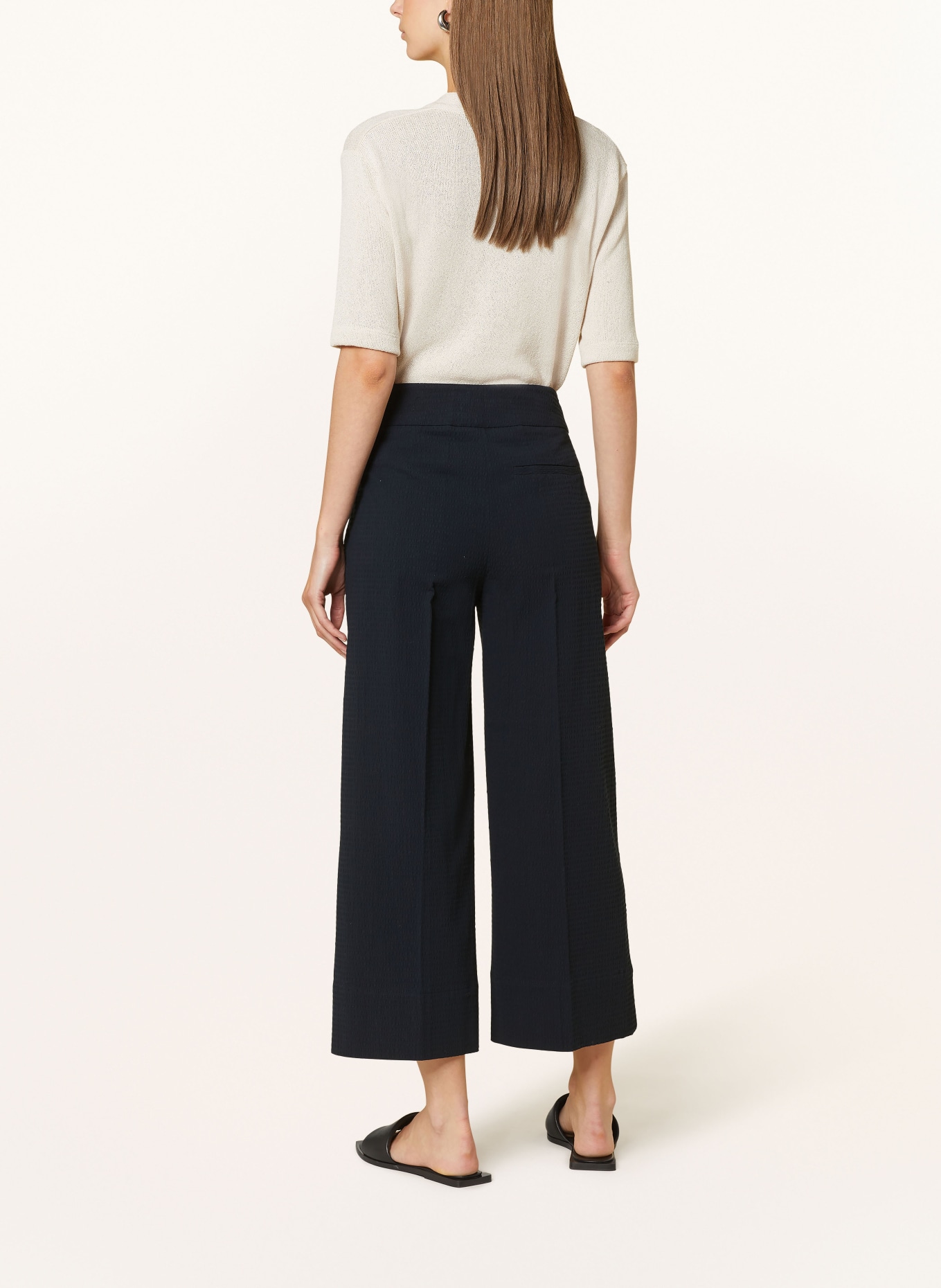 OPUS Culottes MISHA, Color: DARK BLUE (Image 3)