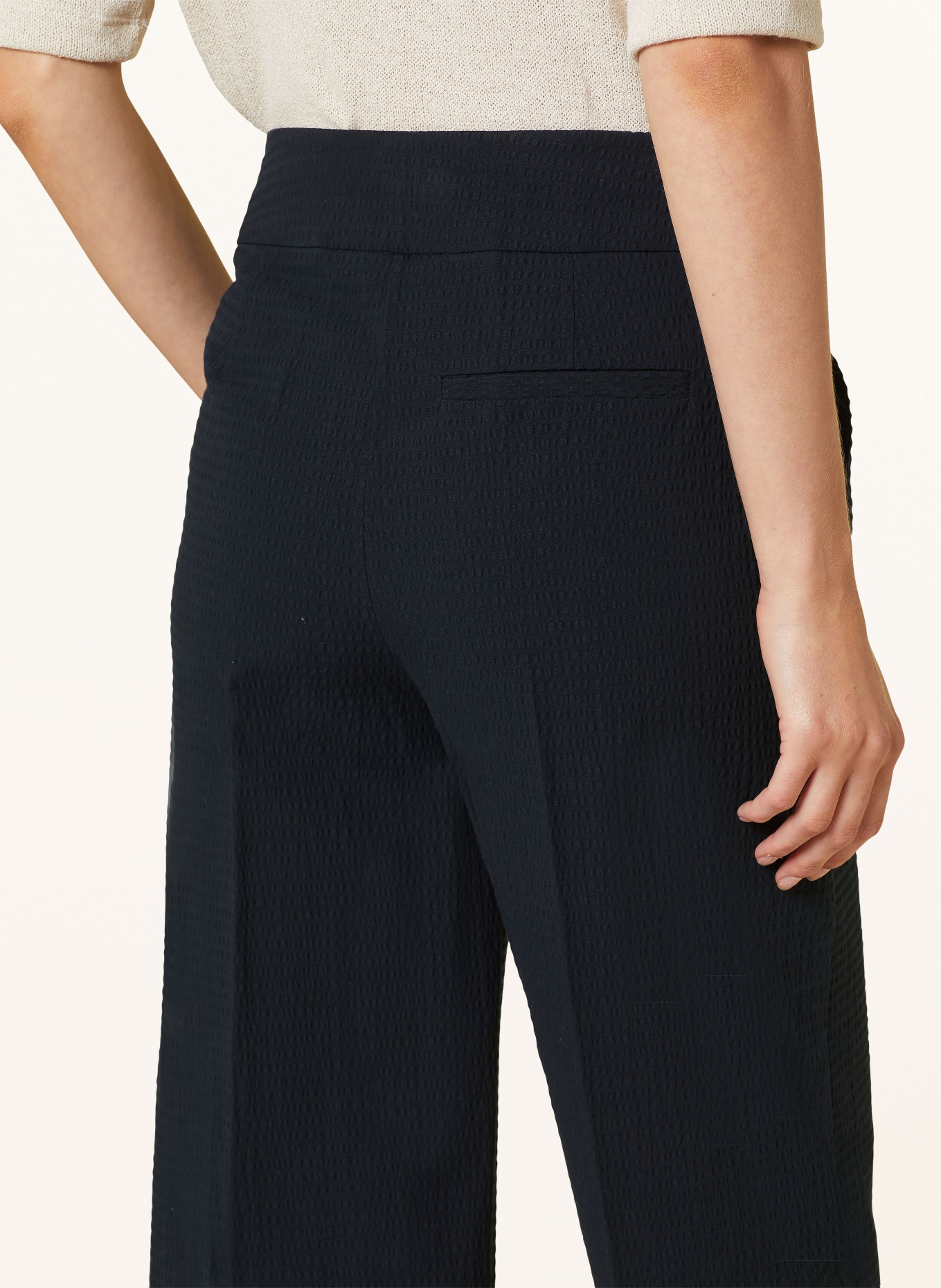 OPUS Culottes MISHA, Color: DARK BLUE (Image 5)