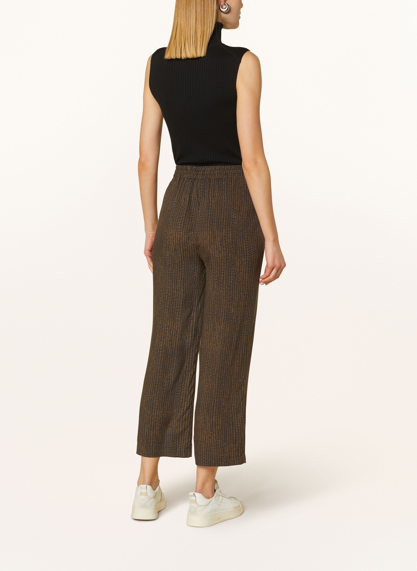 OPUS Culottes MAHOLA, Color: BROWN/ BLACK (Image 3)