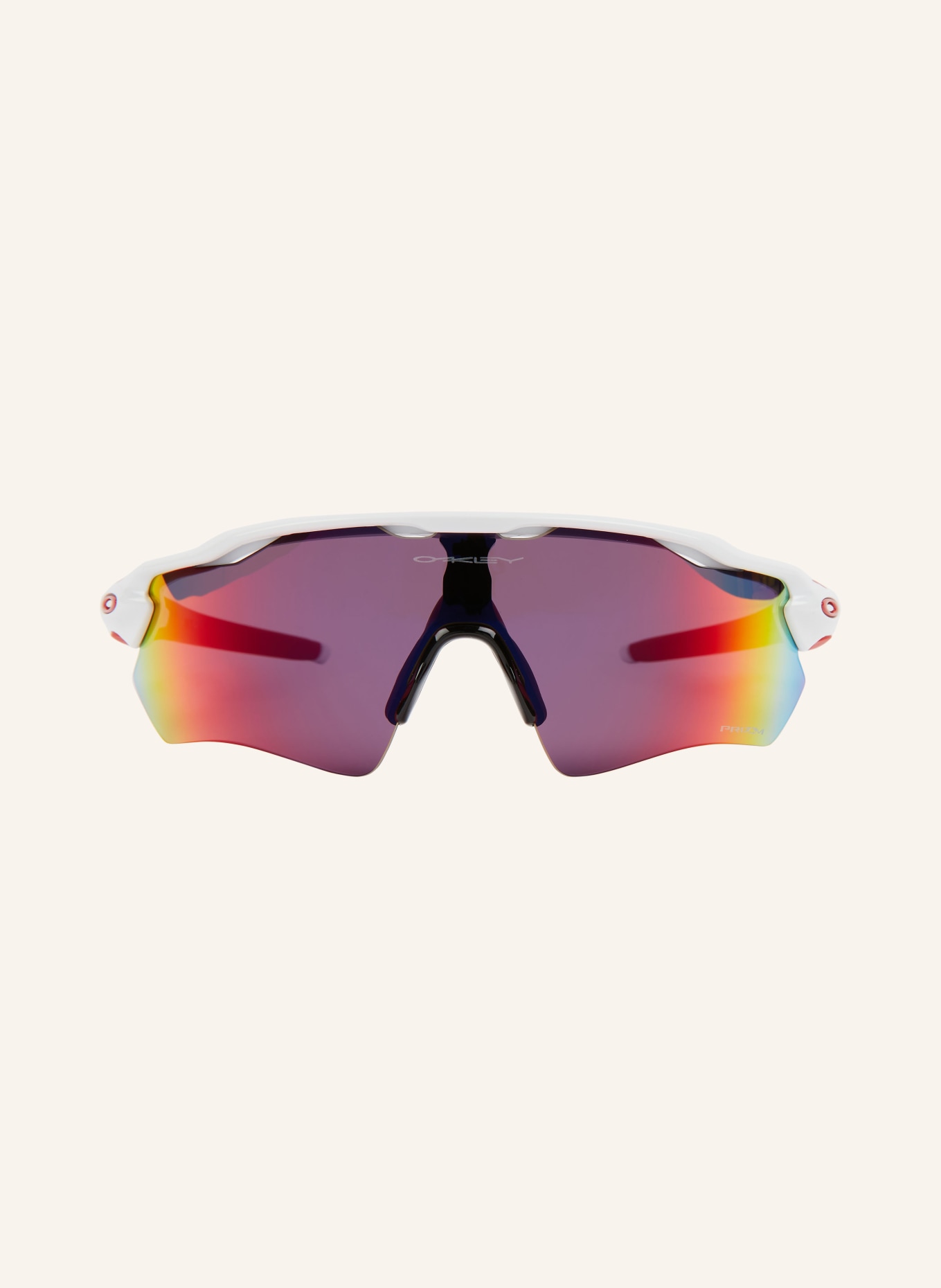 OAKLEY Cycling sunglasses RADAR® EV PATH®, Color: 920805 - WHITE/ PURPLE MIRRORED (Image 2)