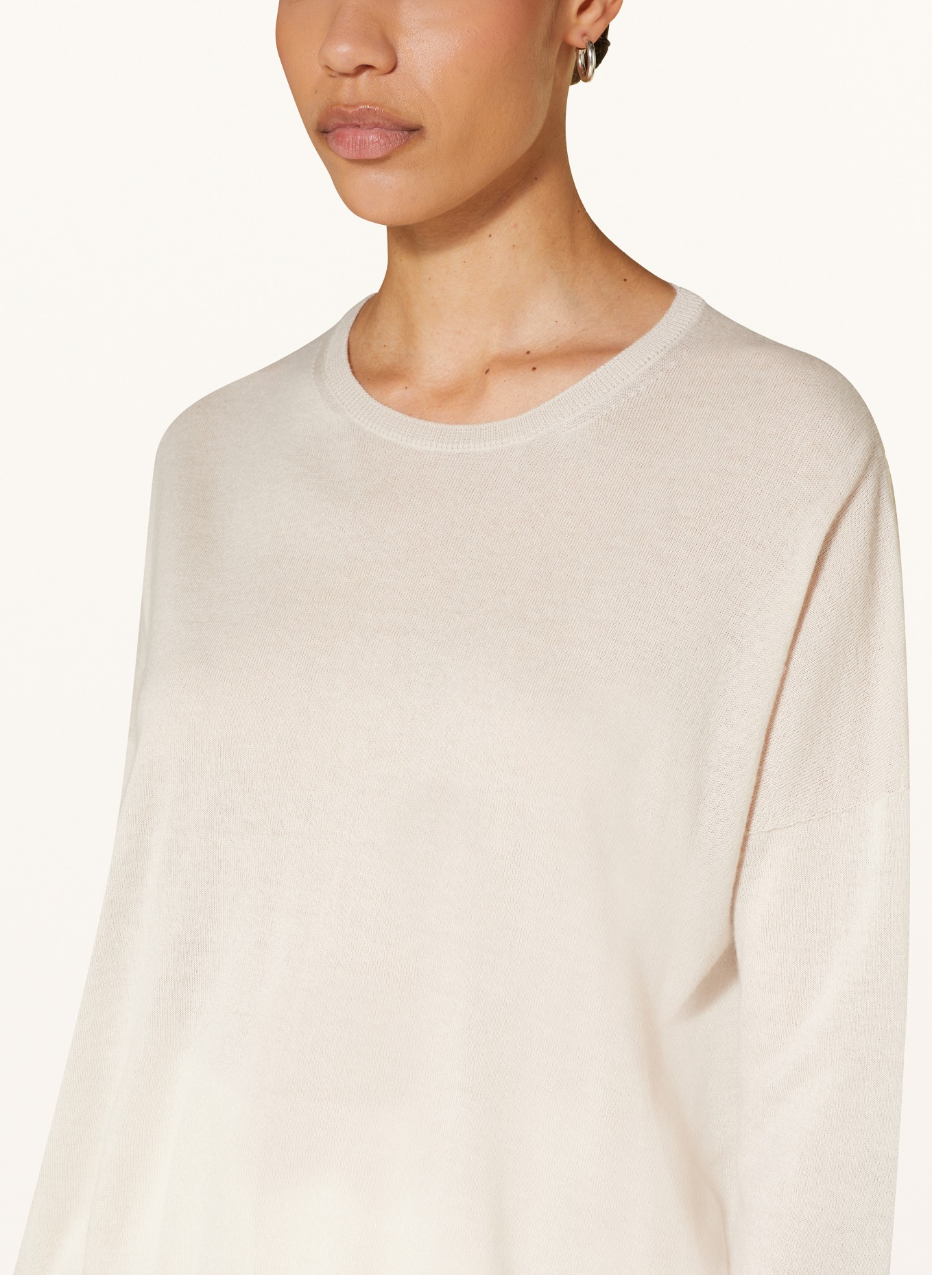 IRIS von ARNIM Cashmere sweater LANETT, Color: CREAM (Image 4)
