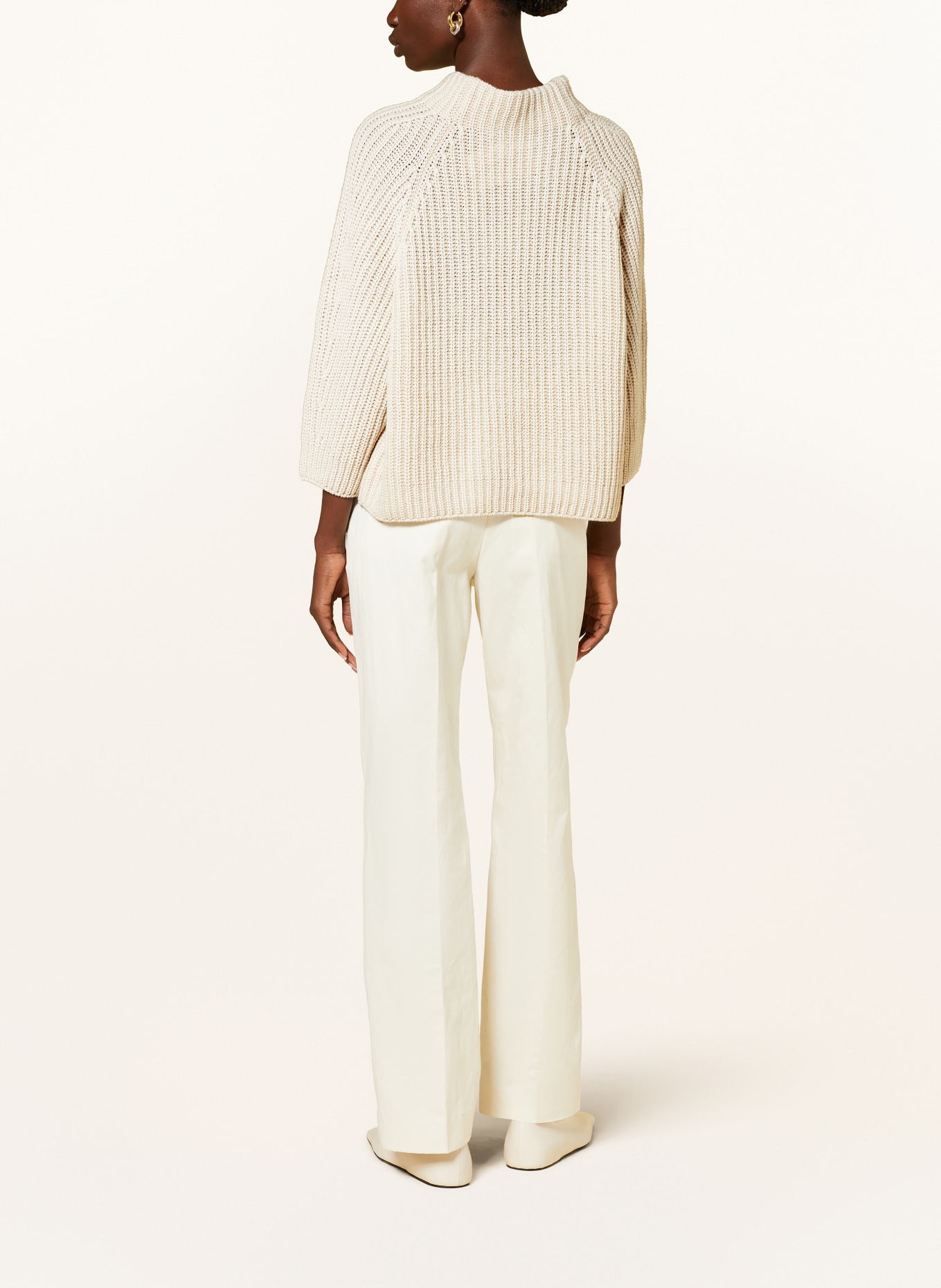IRIS von ARNIM Cashmere sweater FALLOU, Color: CREAM (Image 3)