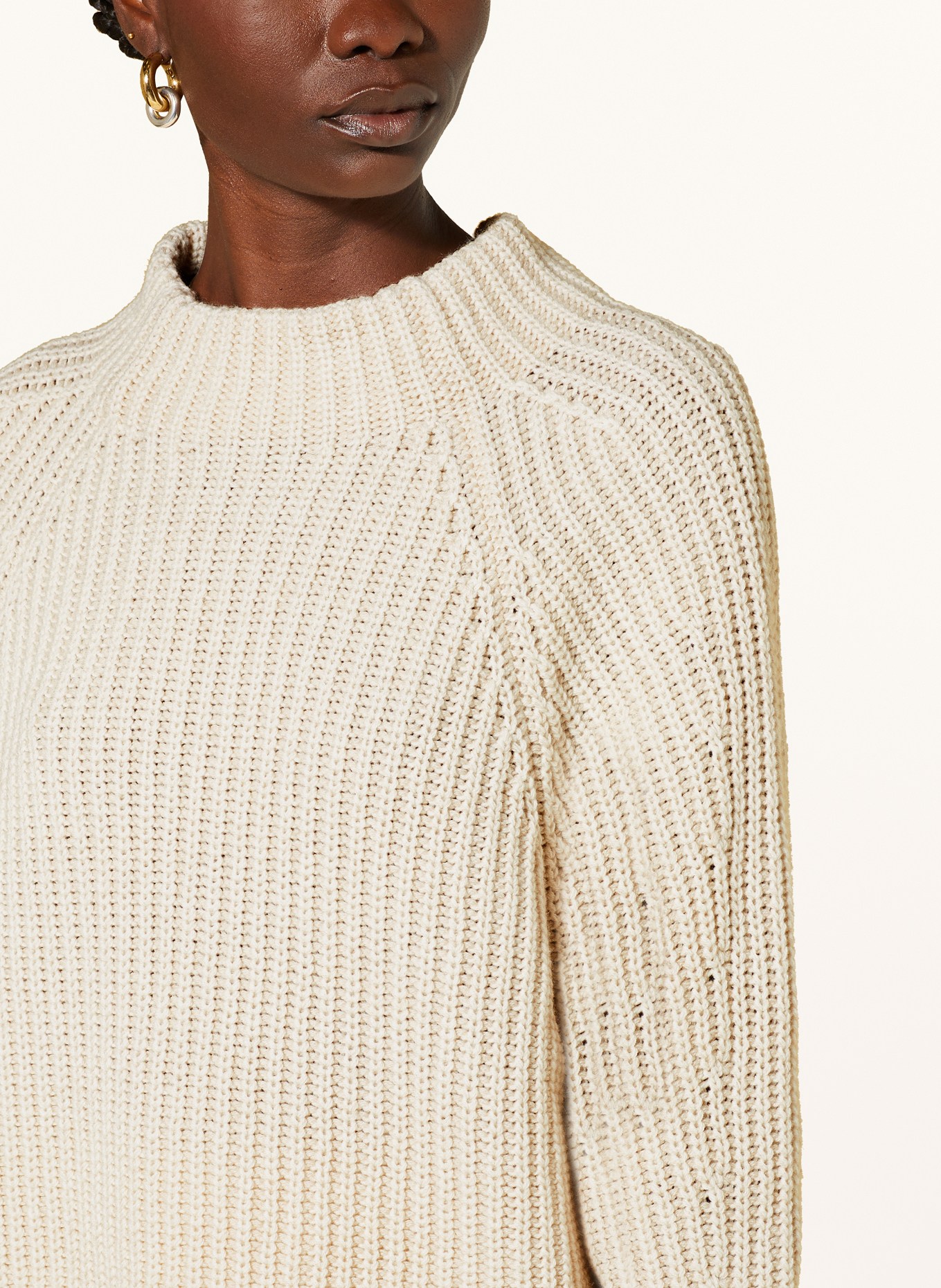 IRIS von ARNIM Cashmere sweater FALLOU, Color: CREAM (Image 4)