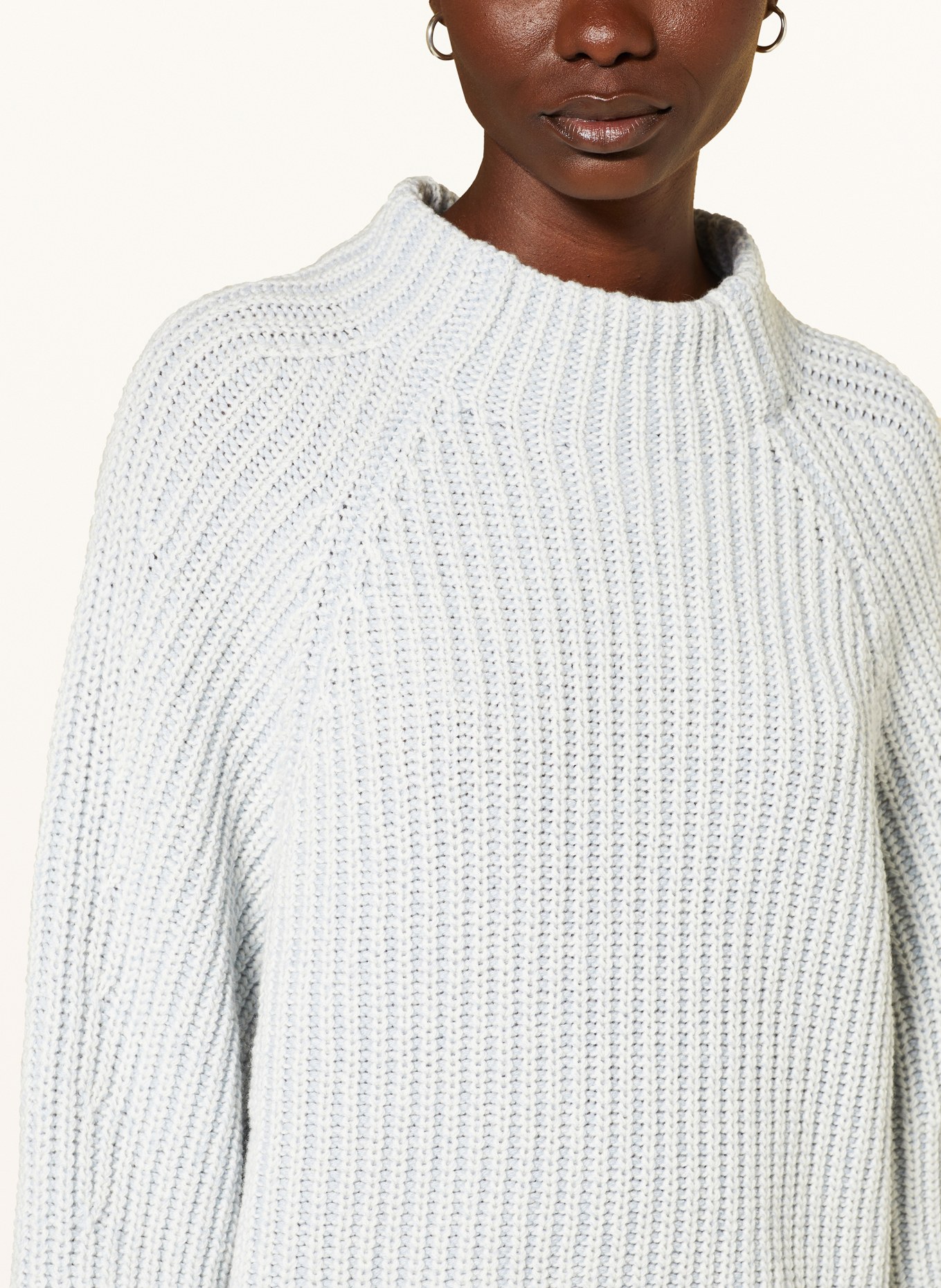 IRIS von ARNIM Cashmere Pullover FALLOU in hellblau