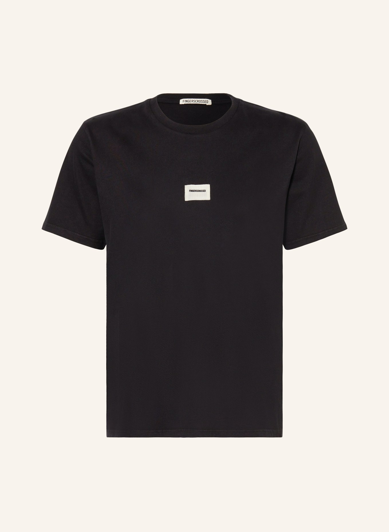 FINGERSCROSSED T-Shirt MOVEMENT, Farbe: SCHWARZ/ WEISS (Bild 1)