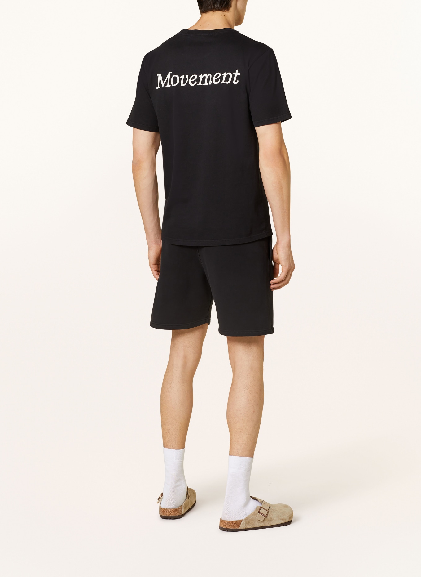 FINGERSCROSSED T-shirt MOVEMENT, Color: BLACK/ WHITE (Image 2)